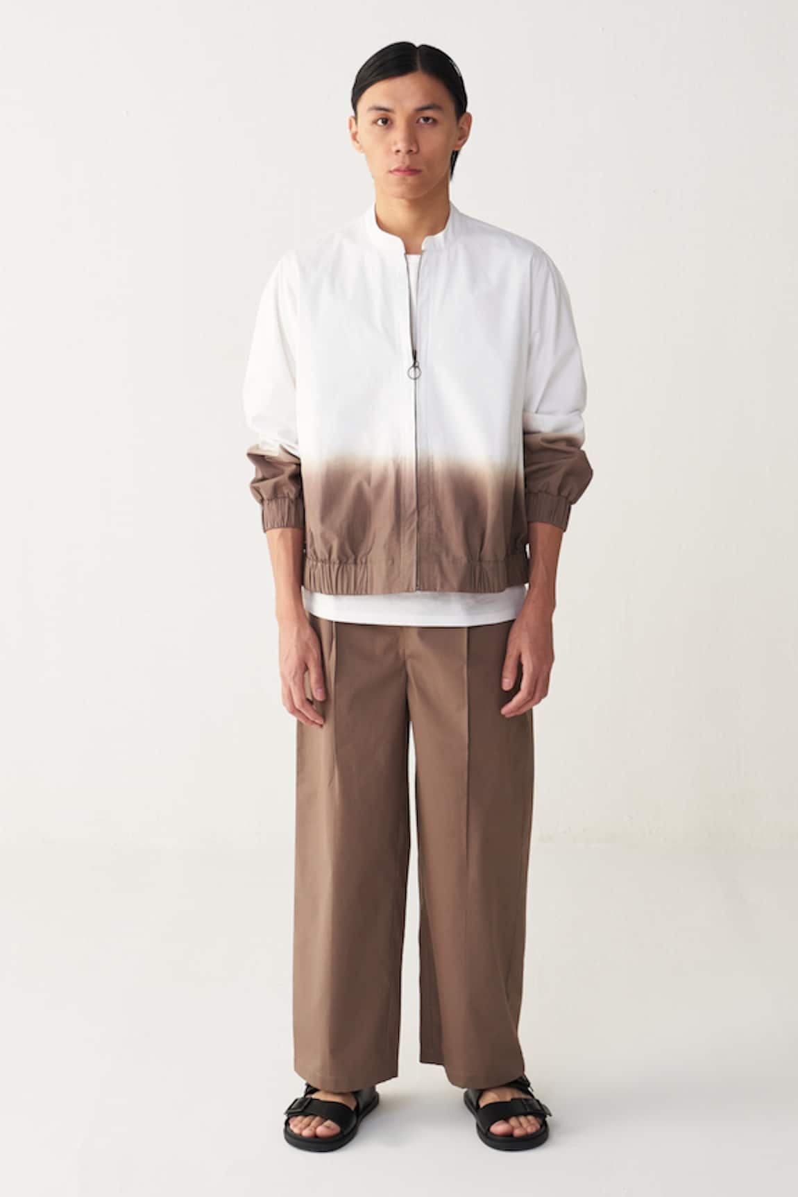 Three Dip Dye Bomber Jacket Co-ord 