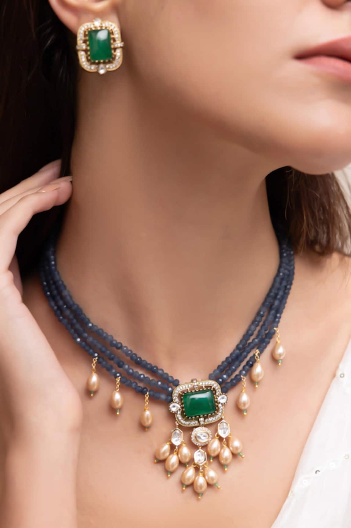 Joules By Radhika Kimaya Necklace Set 