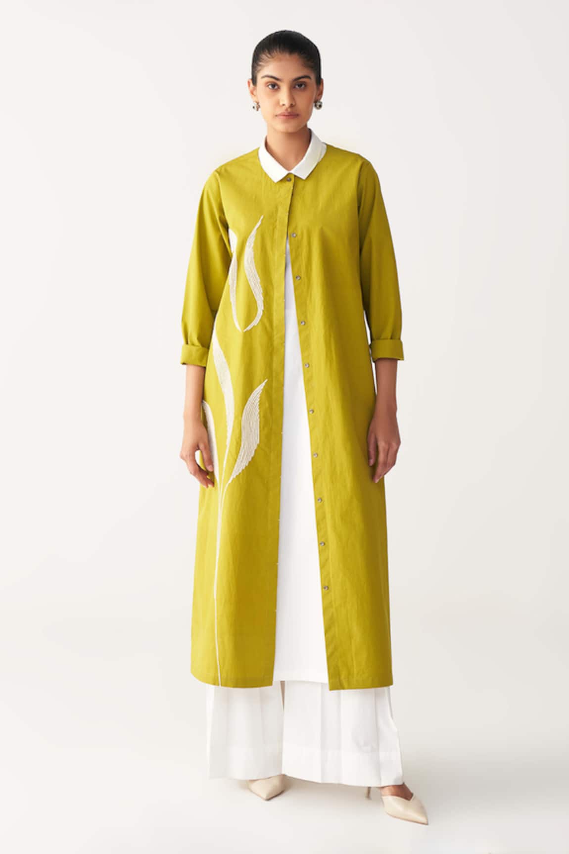 Three Infinity Embroidered Jacket Co-ord Set 