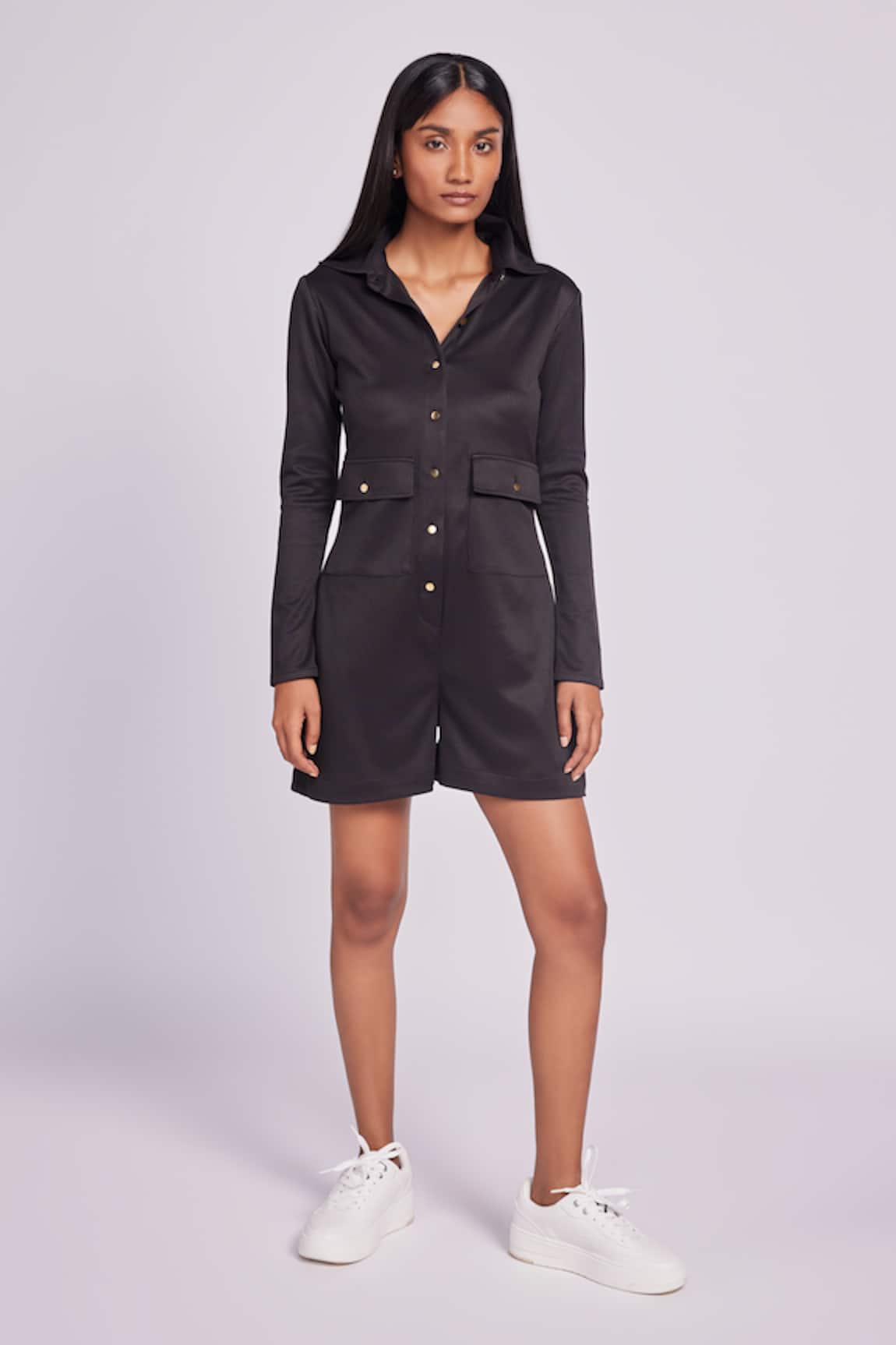Dev And Viv Black Designer Jumpsuit 