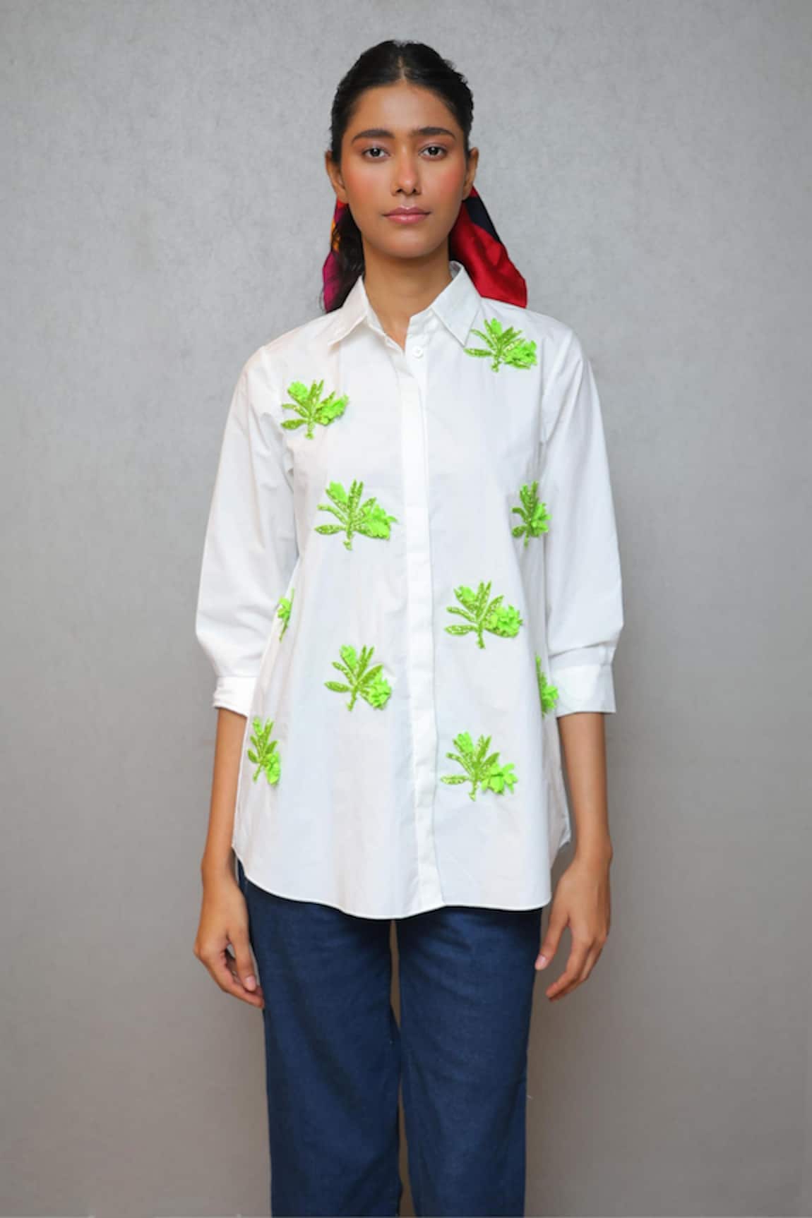 Studio Moda India Designer Banana Cutdana Shirt 