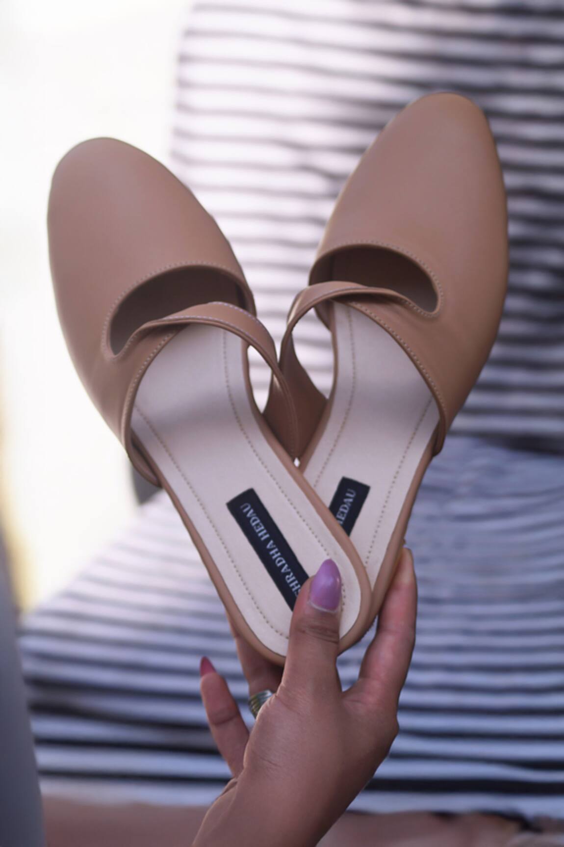 Shradha Hedau Footwear Couture Jane Round Toe Mules 