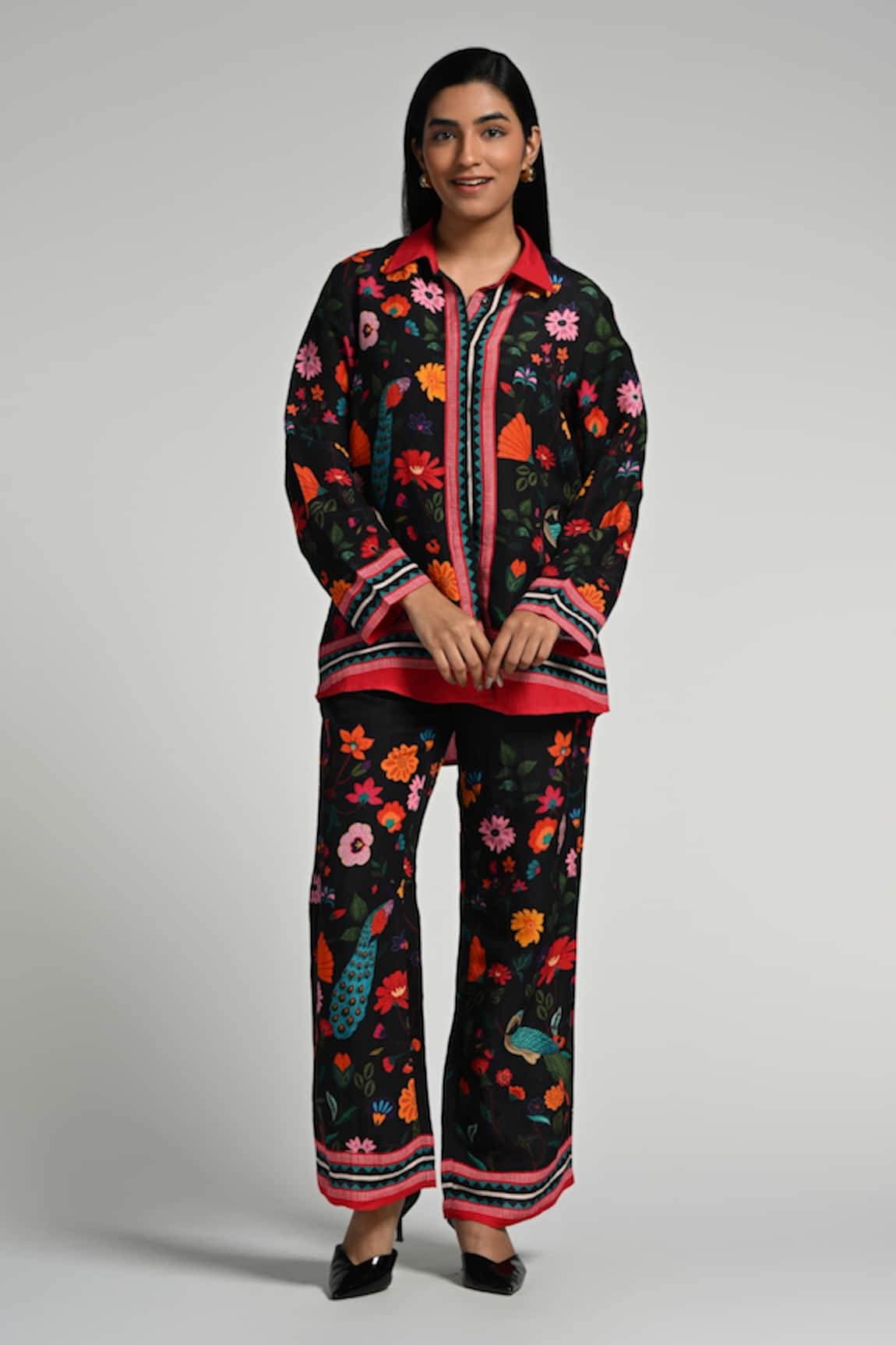 Taroob Bageecha Linen Co-ord Set 