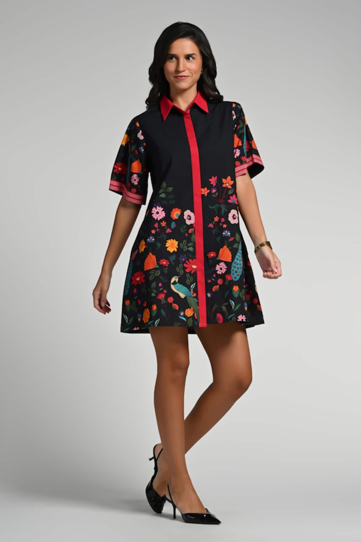 Taroob Bageecha Cotton Dress 