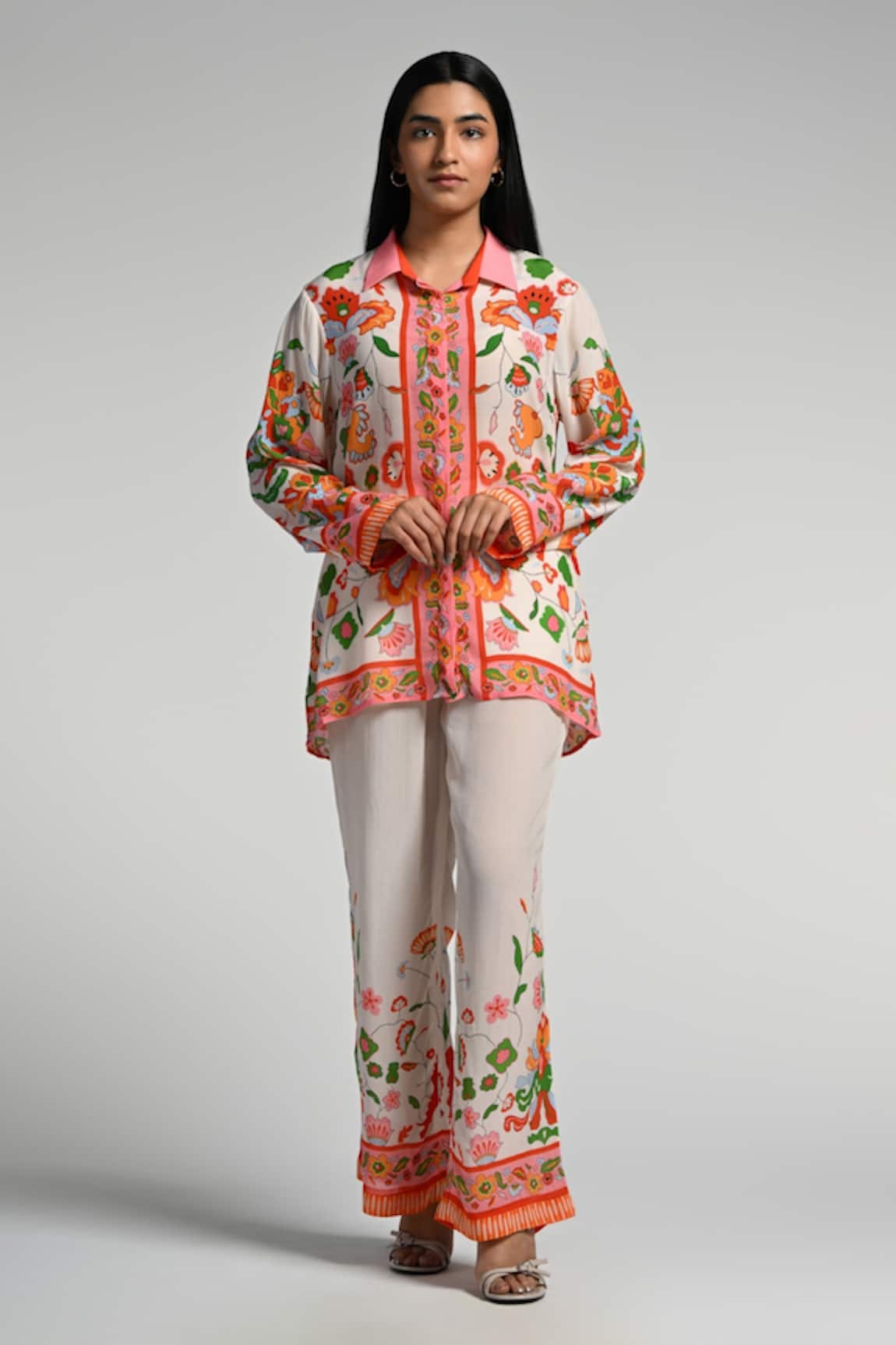 Taroob Floral Utopia Co-ord Set 