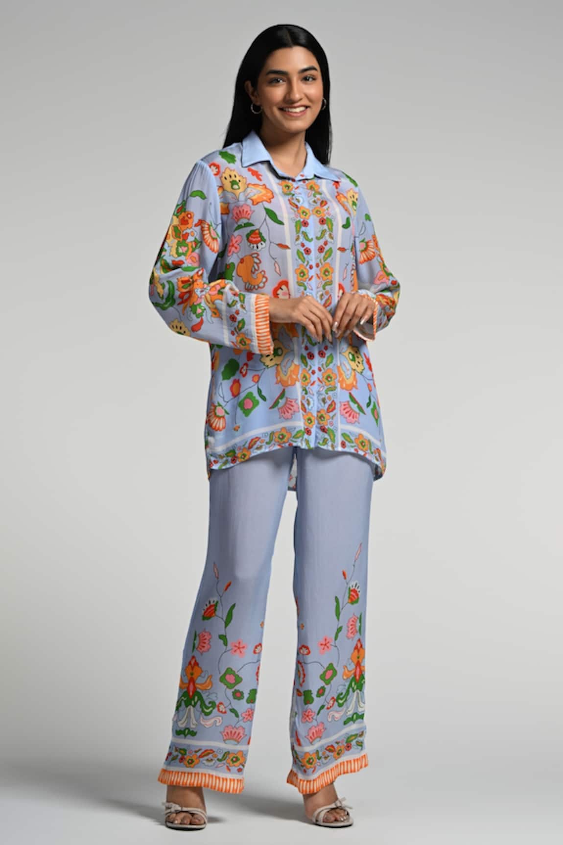 Taroob Floral Utopia Co-ord Set 