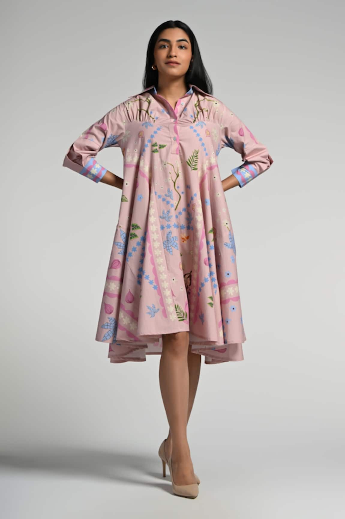 Taroob Jungle Daydream Midi Dress 
