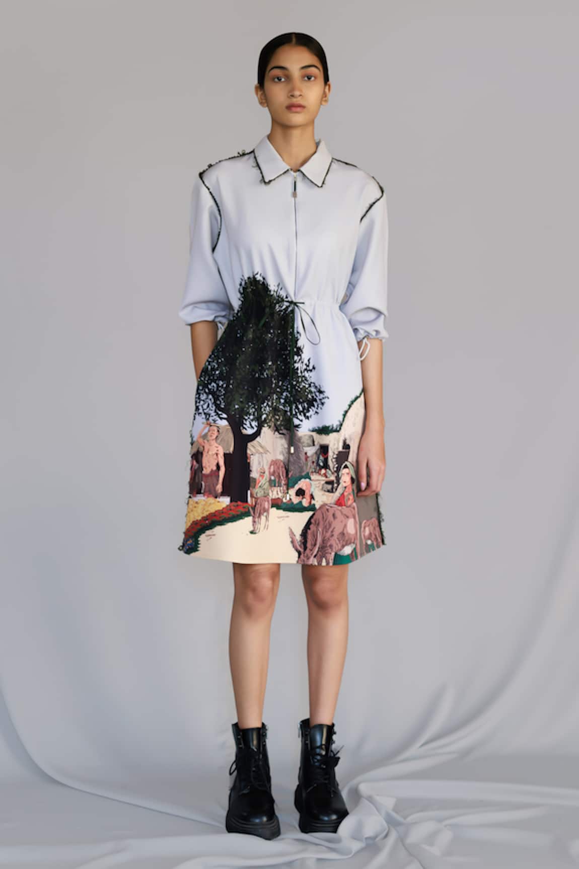 Anurag Gupta Neolithic Short Dress 