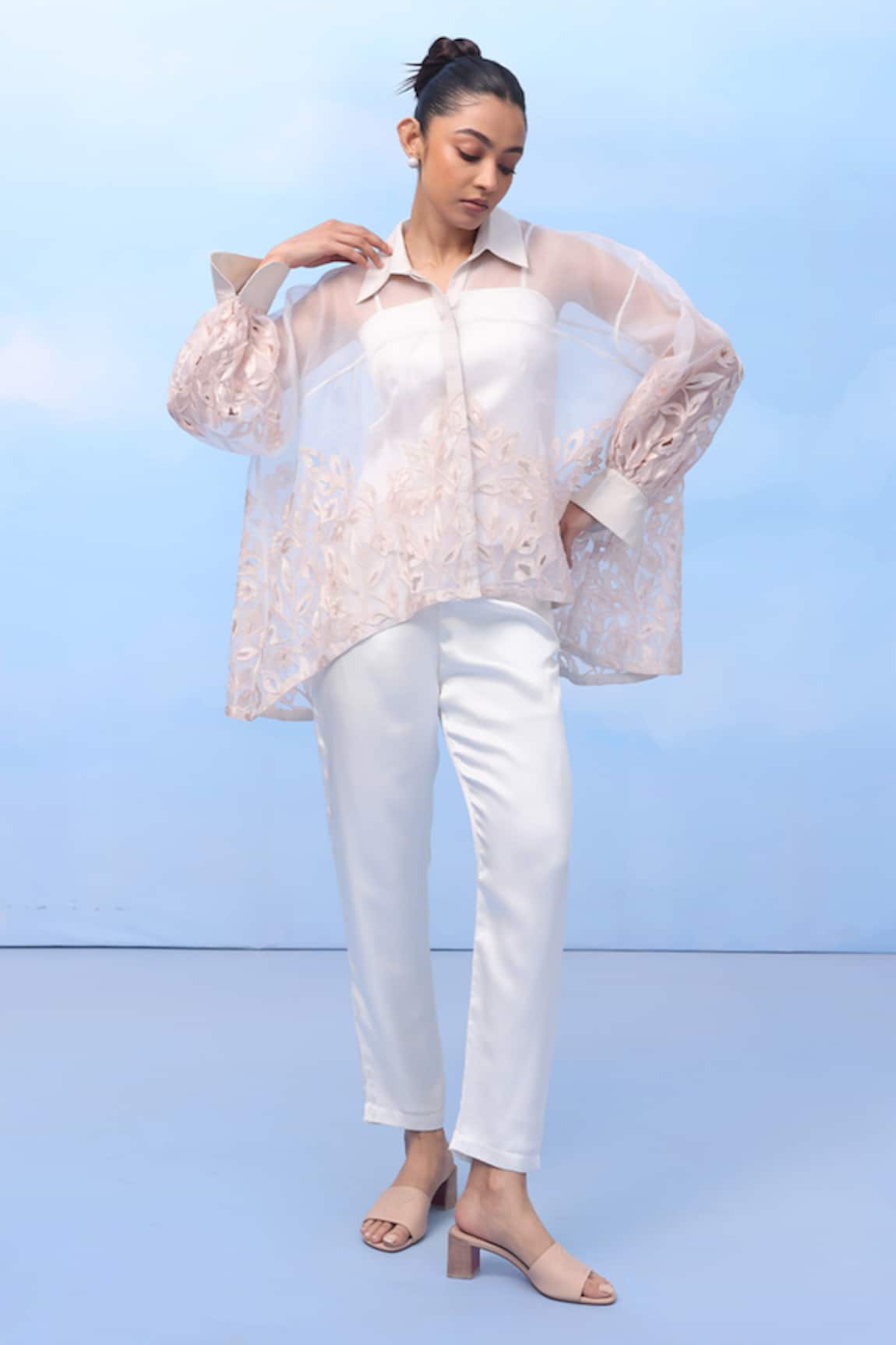COUCHÉ BY ANANDINI Soft Illusion Pink Shirt 
