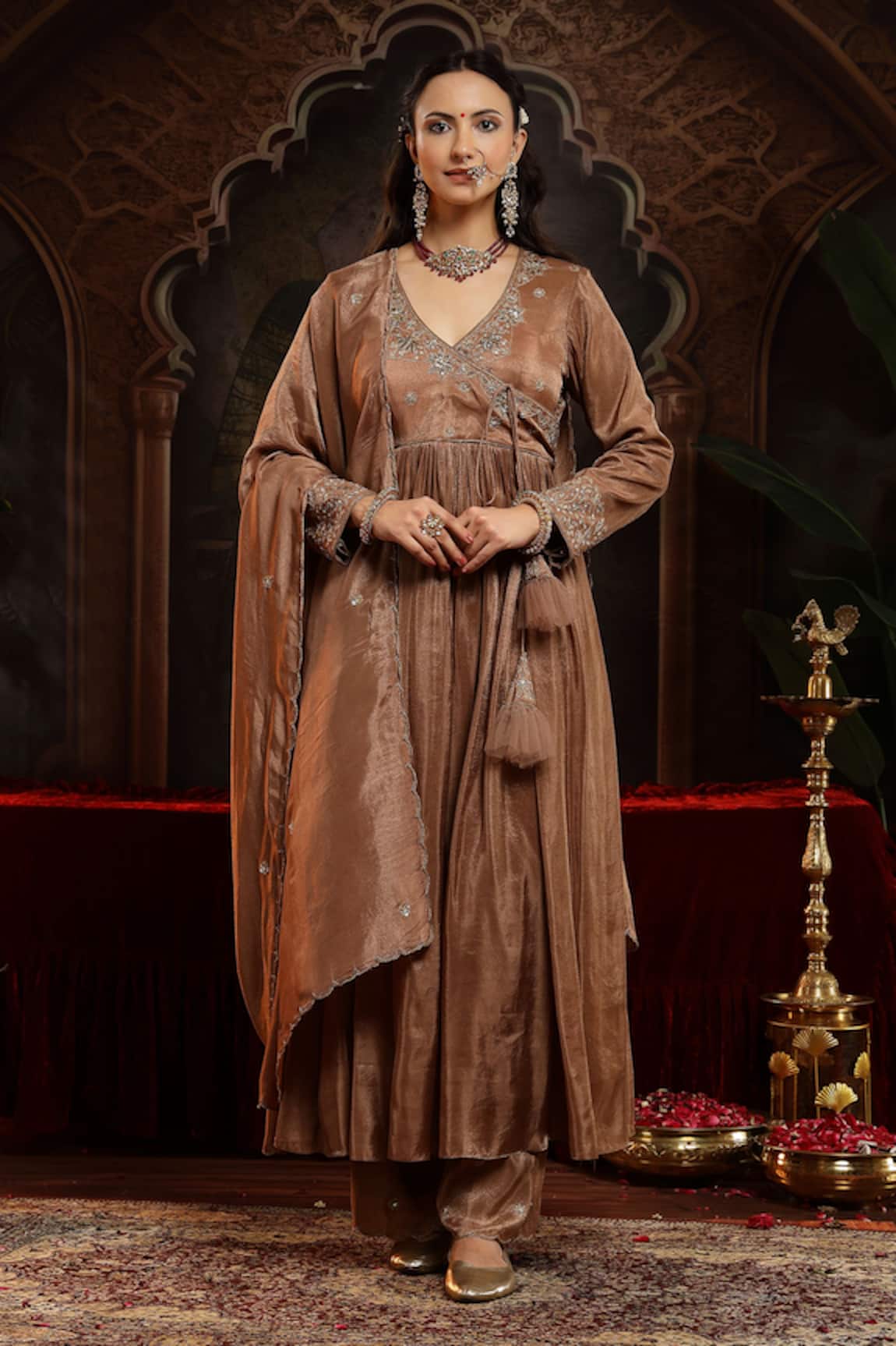 Miku Kumar Lavanya Anarkali Set 