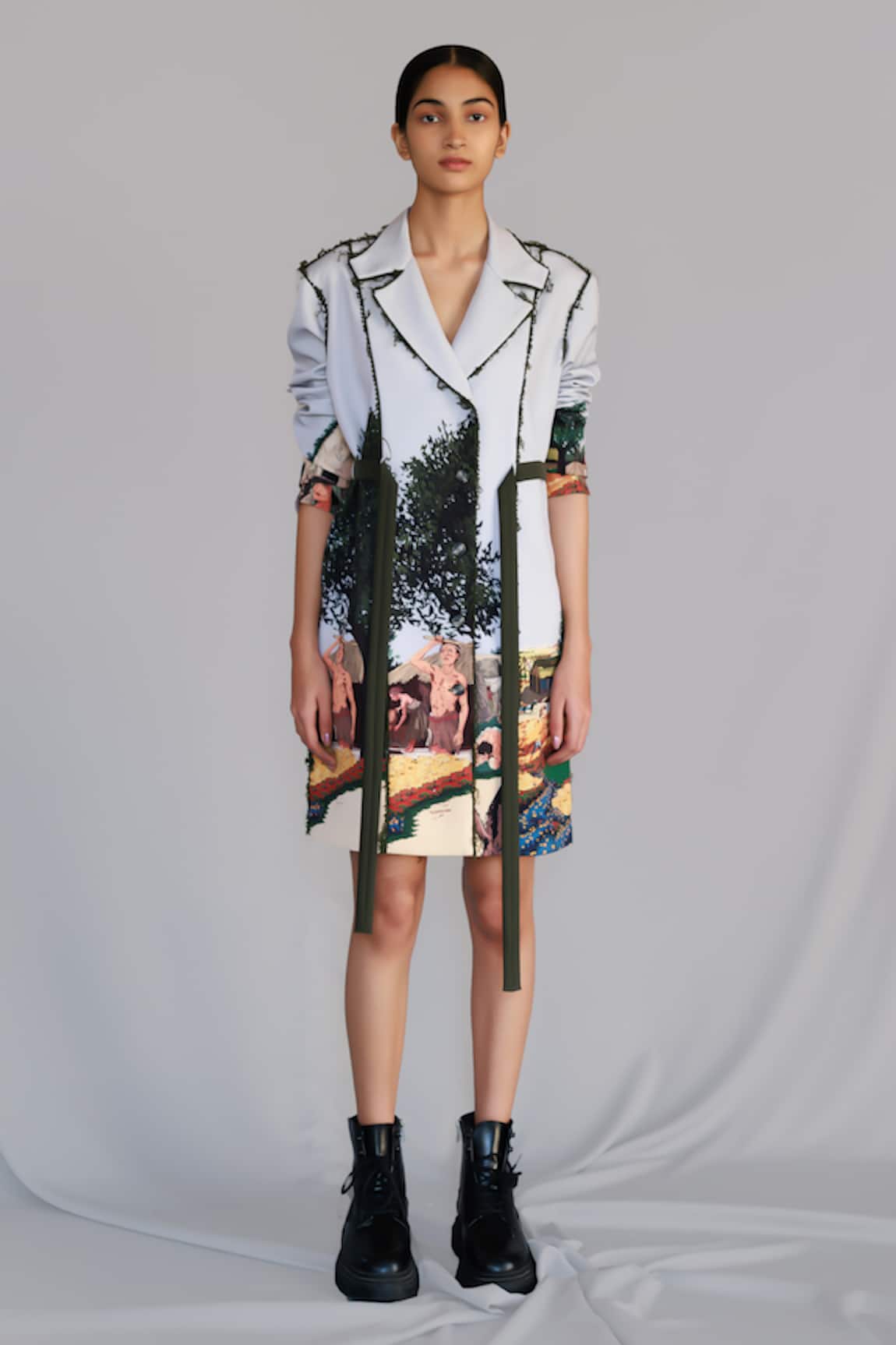 Anurag Gupta Neolithic Coat Dress 