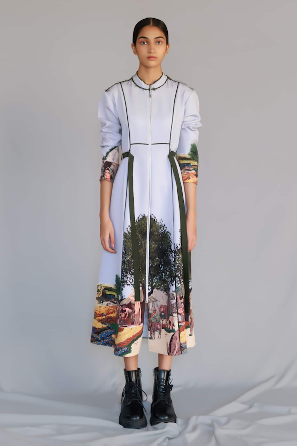 Anurag Gupta Neolithic Printed Dress 