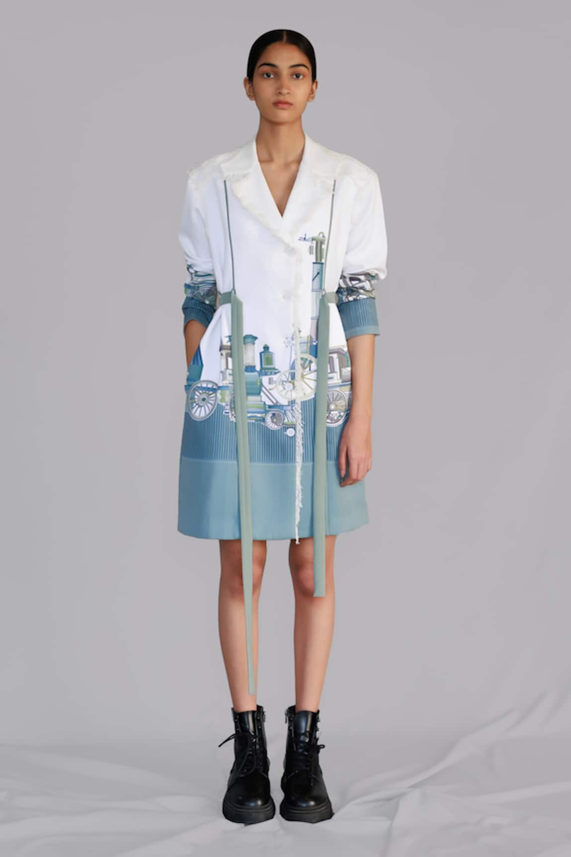 Anurag Gupta Designer Industry Coat Dress 