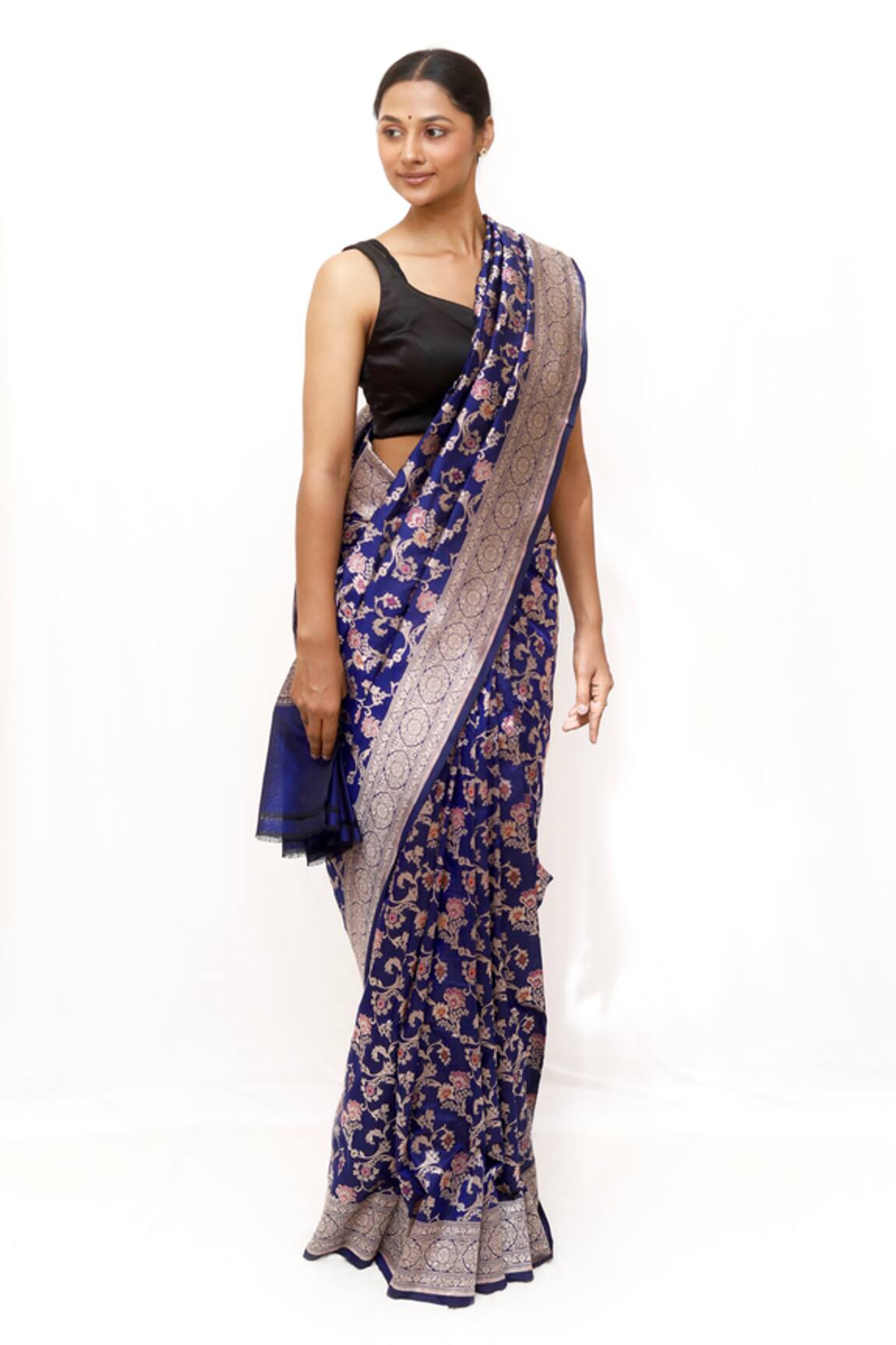 Neha & Tarun Designer Woven Silk Saree 
