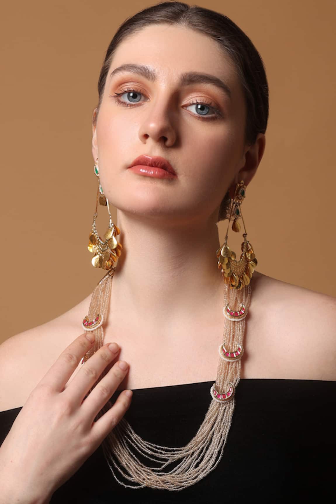 Dugran By Dugristyle Chestnut Charm Gold-Plated Necklace 