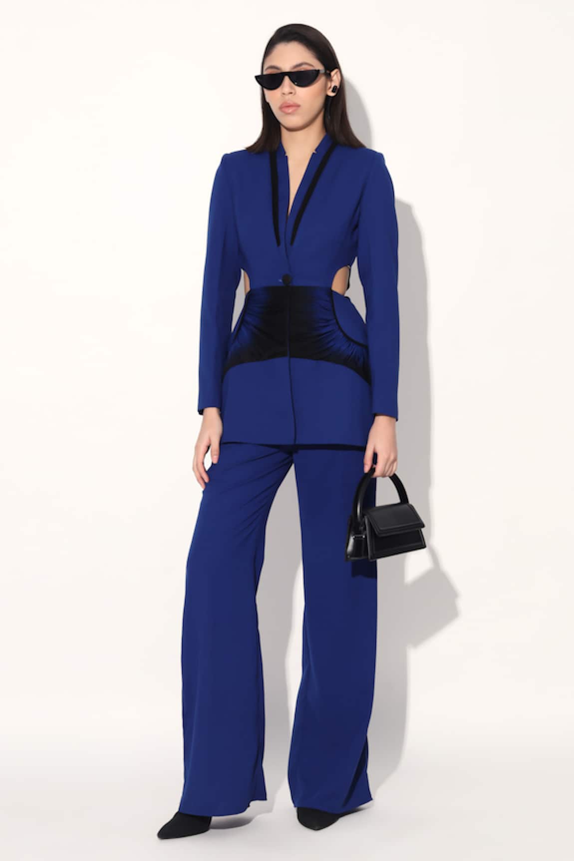 Linetribe_ Designer Blue Blazer & Pant Set