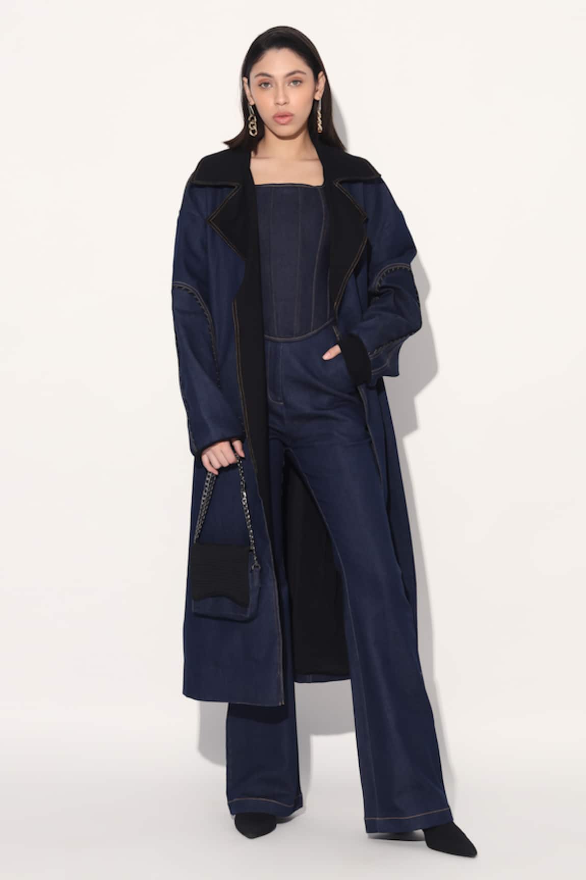 Linetribe_ Designer Denim Flared Pant 