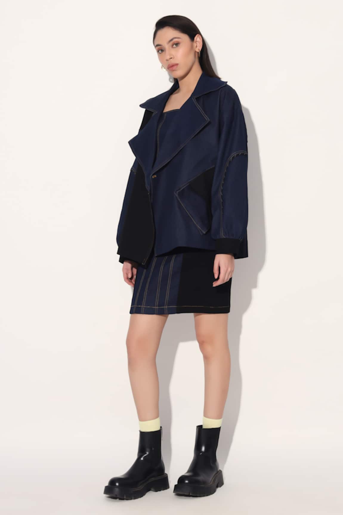 Linetribe_ Blue Denim Dress 