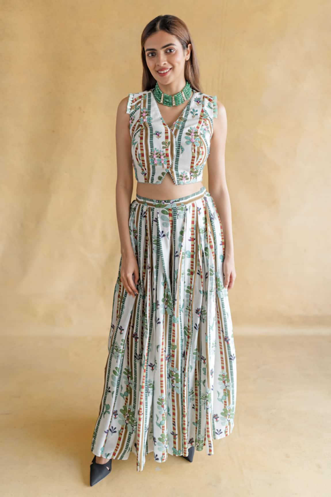 Shachi Sood Phool Rekha Palazzo Set 
