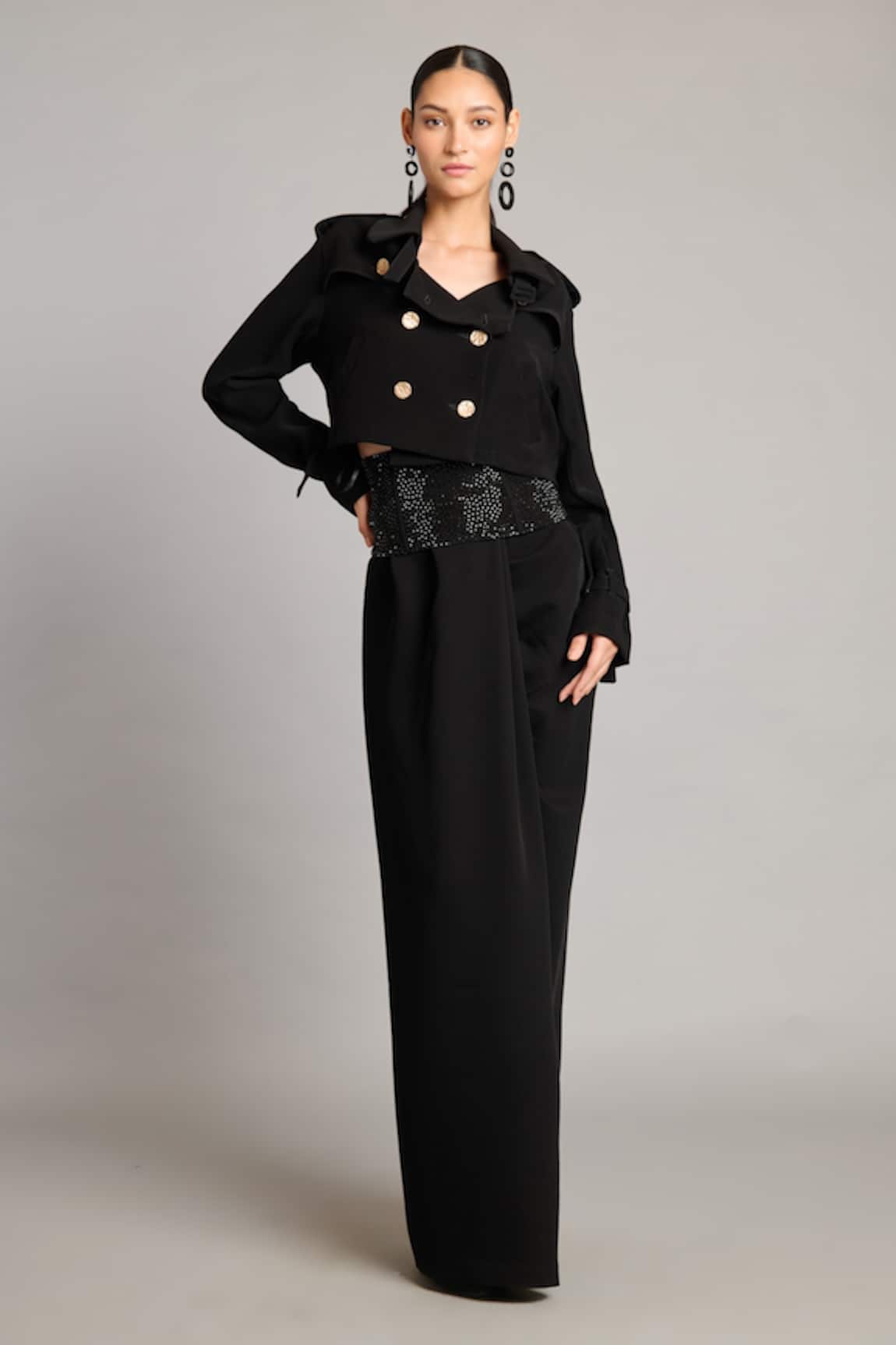 Siddartha Tytler Drape Lungi Skirt 