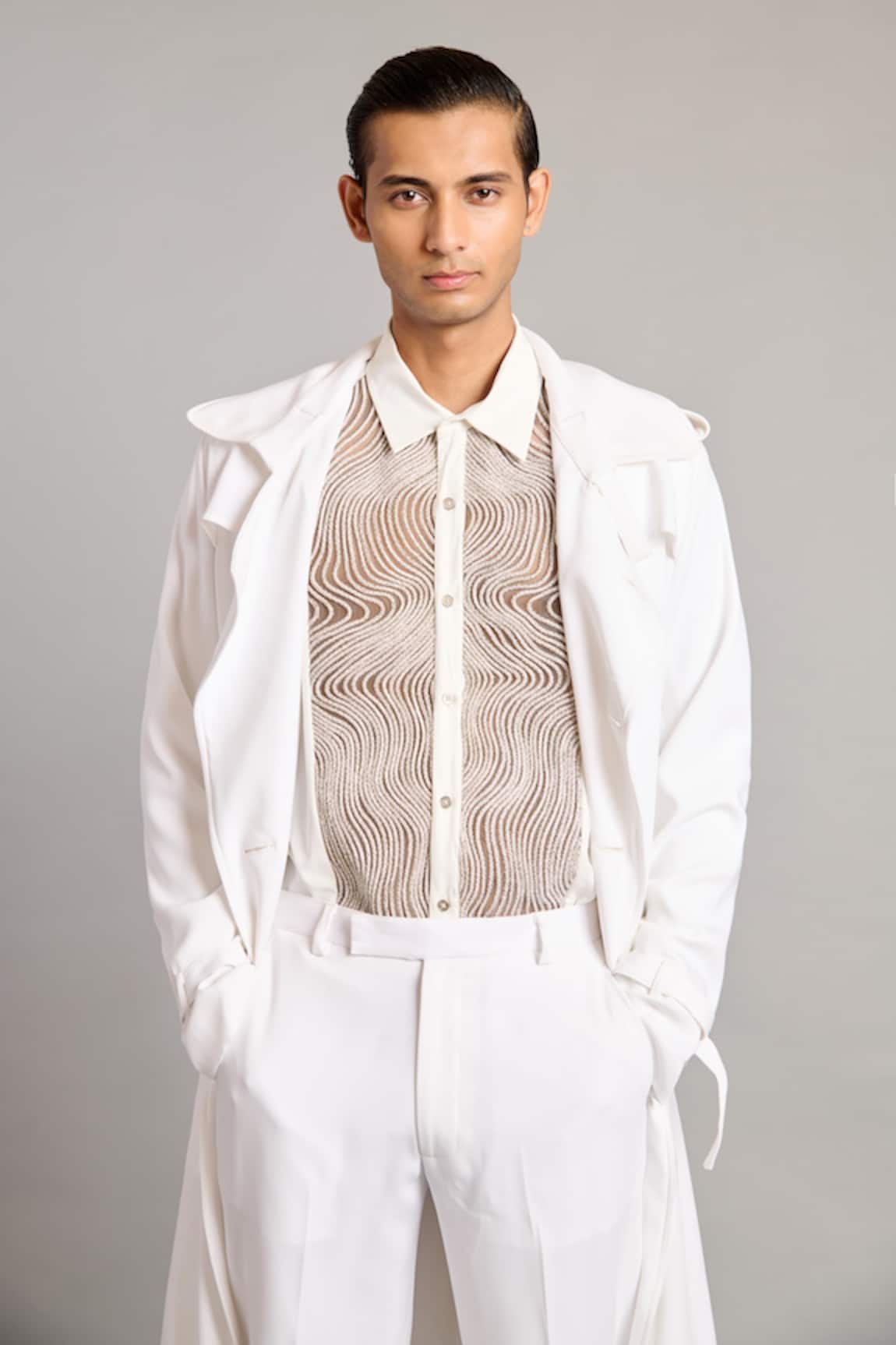 Siddartha Tytler Crystal Rope Microfiber Shirt 
