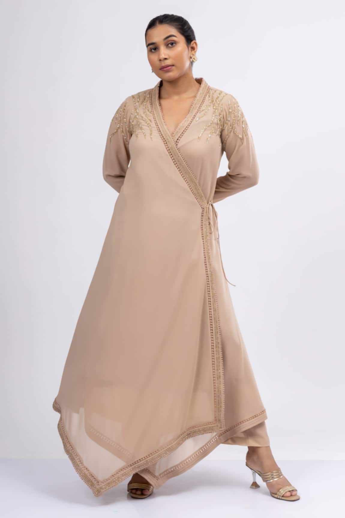 Mamicha Beige Mystique Meadow Angarakha Set 