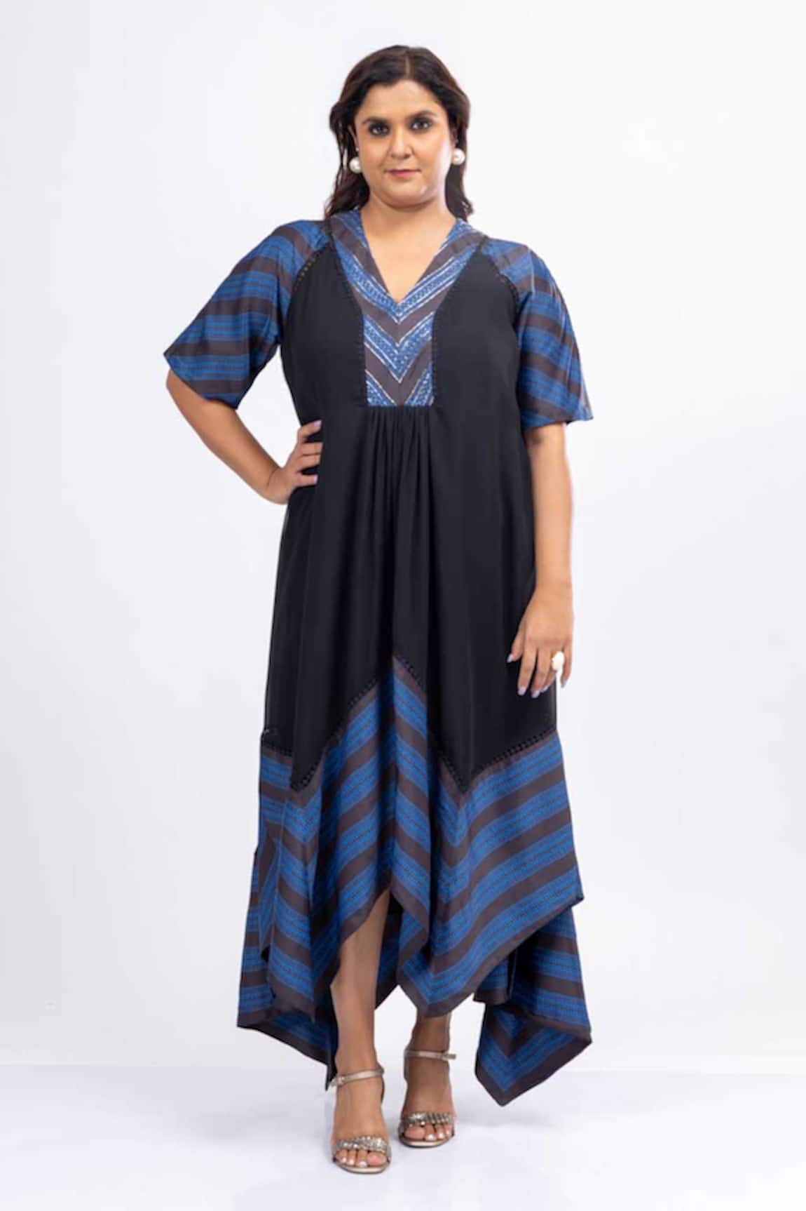 Mamicha Gatsby's Secret Blue Designer Dress 