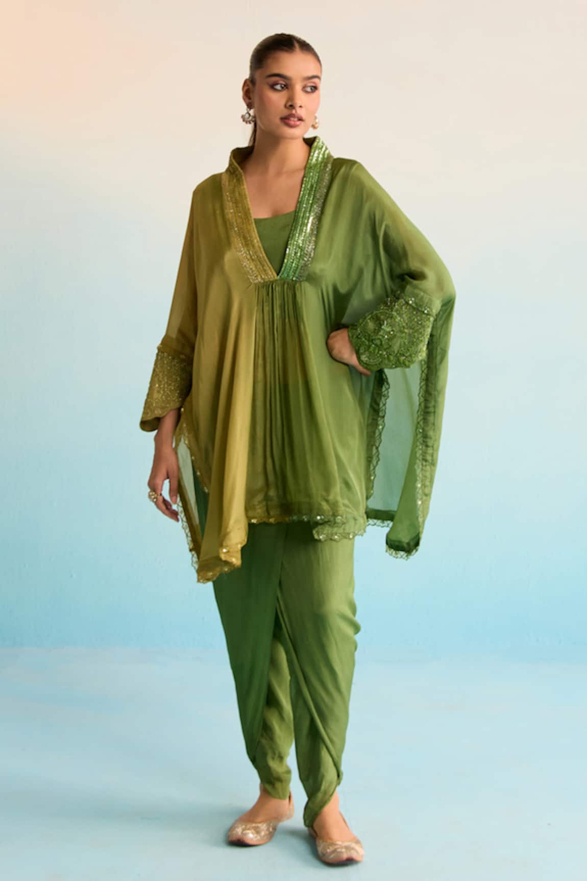 House Of Armuse Liora Kaftan Set
