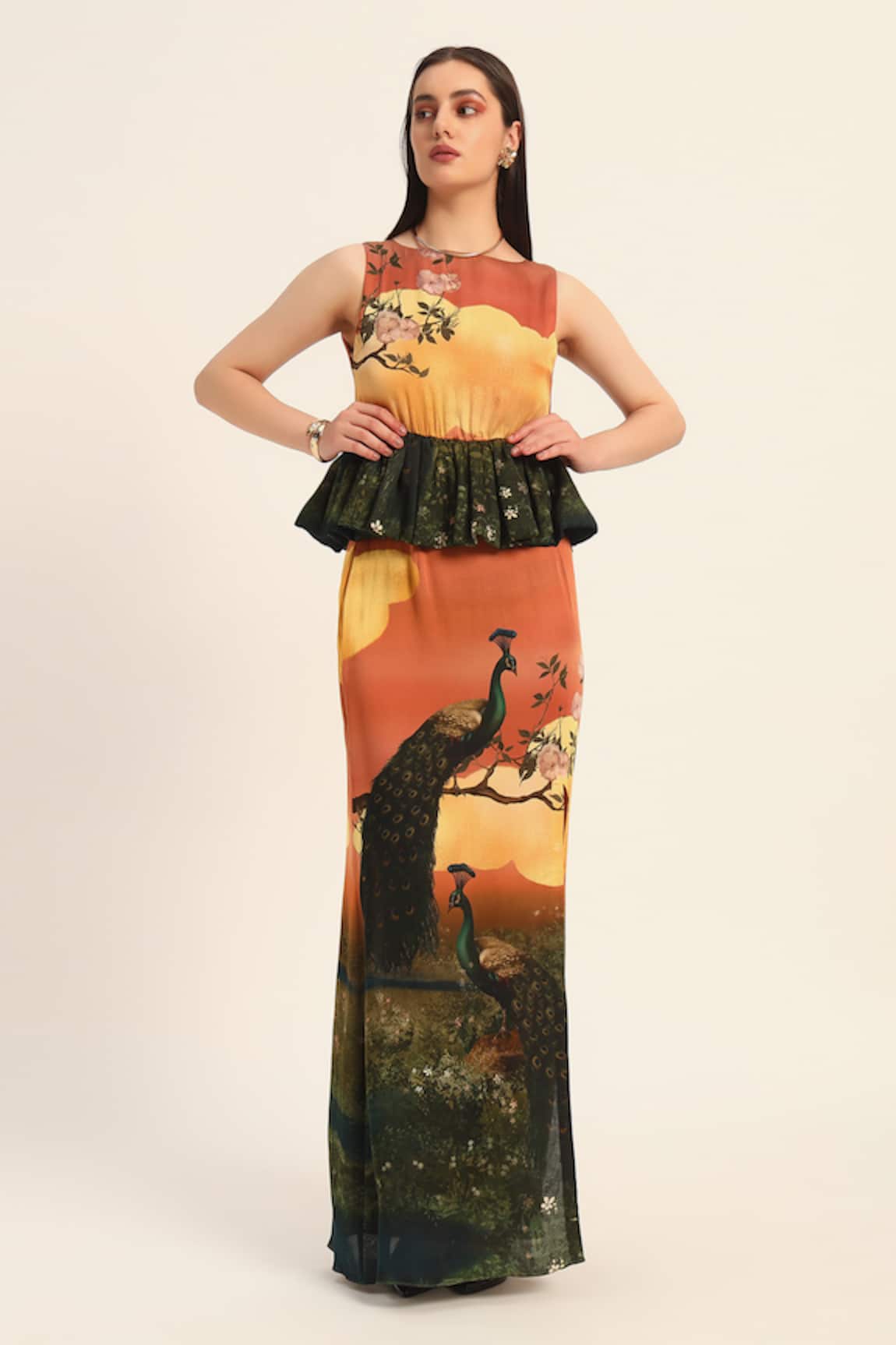 Ruhr India Multi Color Designer Abira Dress 