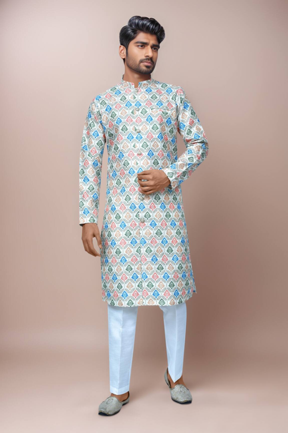 Samyukta Singhania Floral Print Kurta Set 