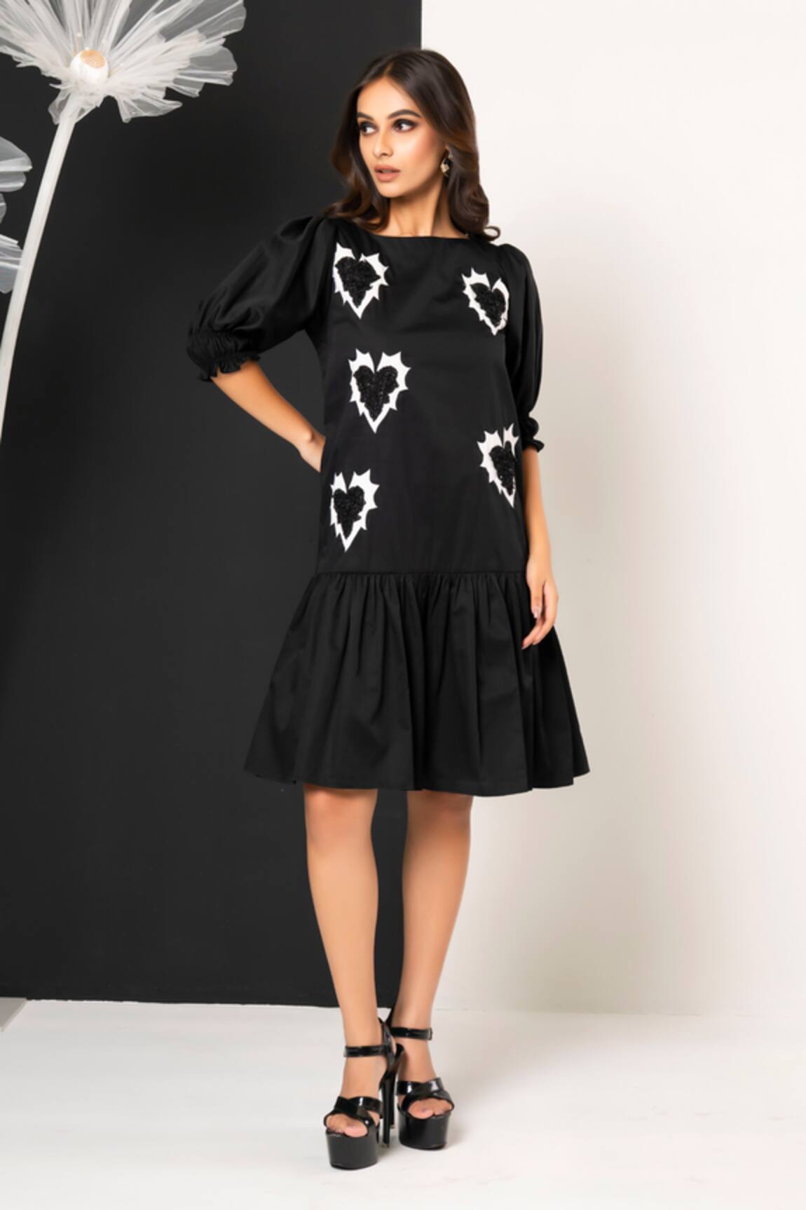 That Thing You Love Mio Amore Black Designer Dress 