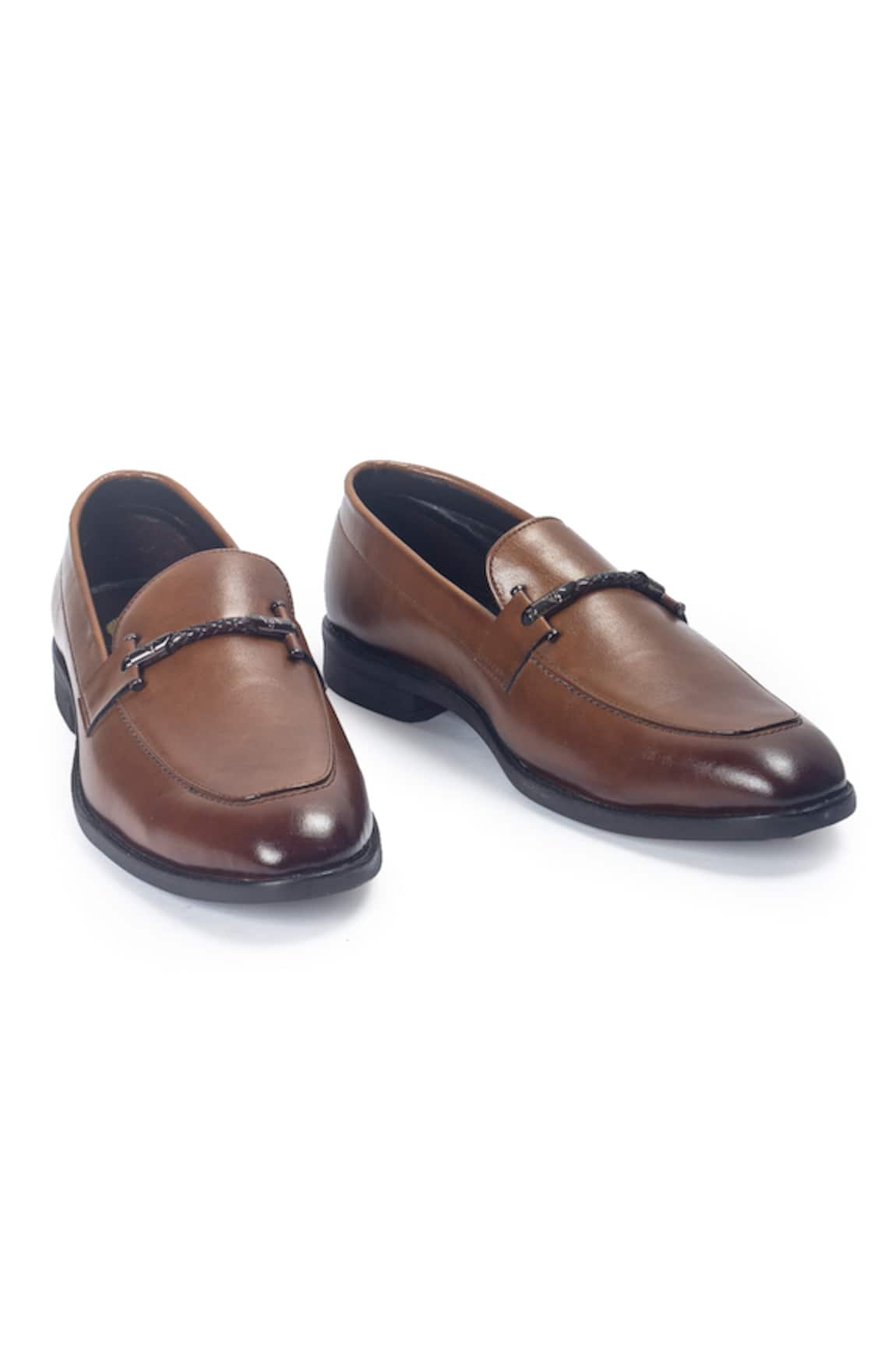 Domani Italian Cut Knot Buckle Slipons 