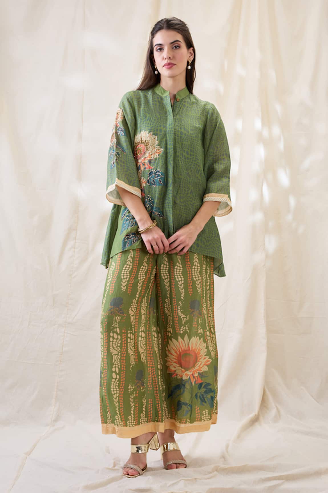 Soup By Sougat Paul Ravya Embroidered Co-ord Set 