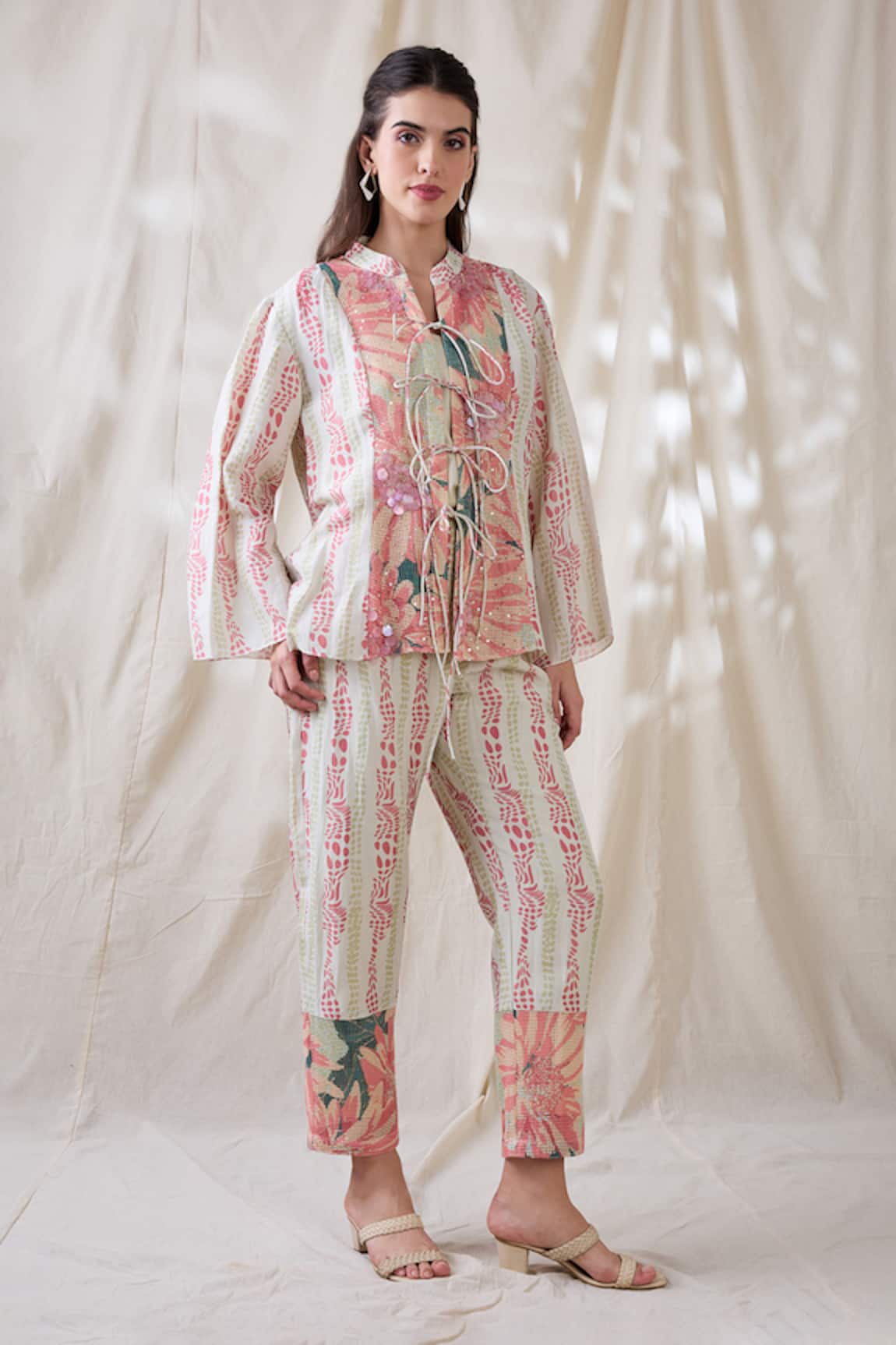 Soup By Sougat Paul Ravya Embellished Co-ord Set 