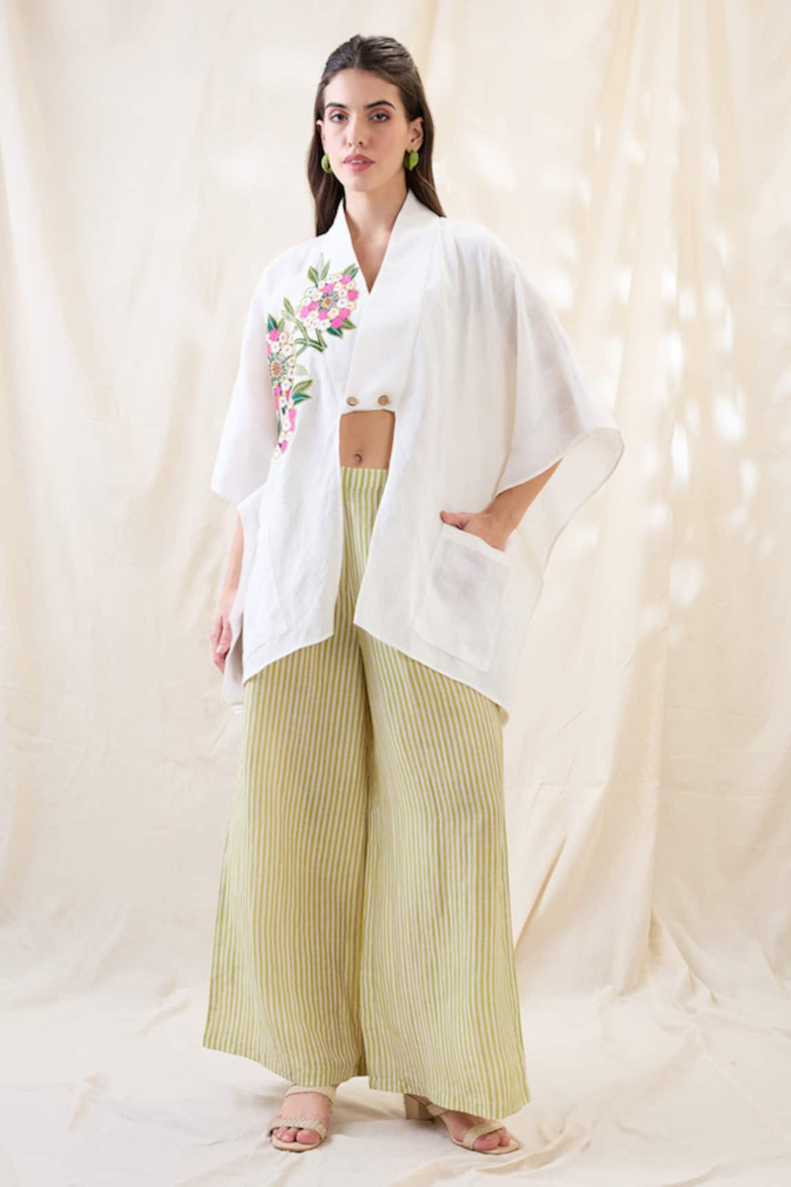 Soup By Sougat Paul Gulzaar Appliqued Co-ord Set 