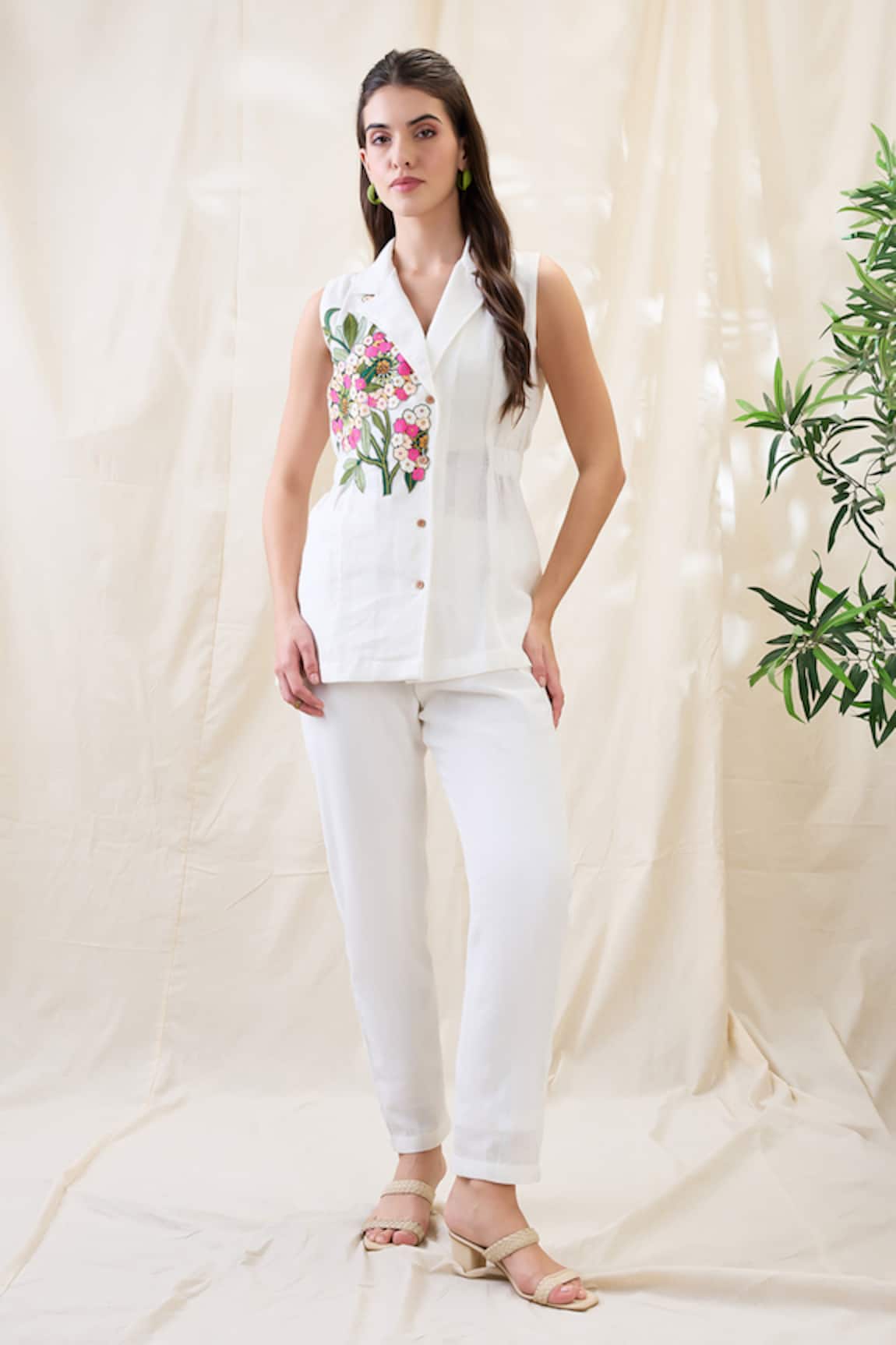 Soup By Sougat Paul Gulzaar Appliqued Co-ord Set 