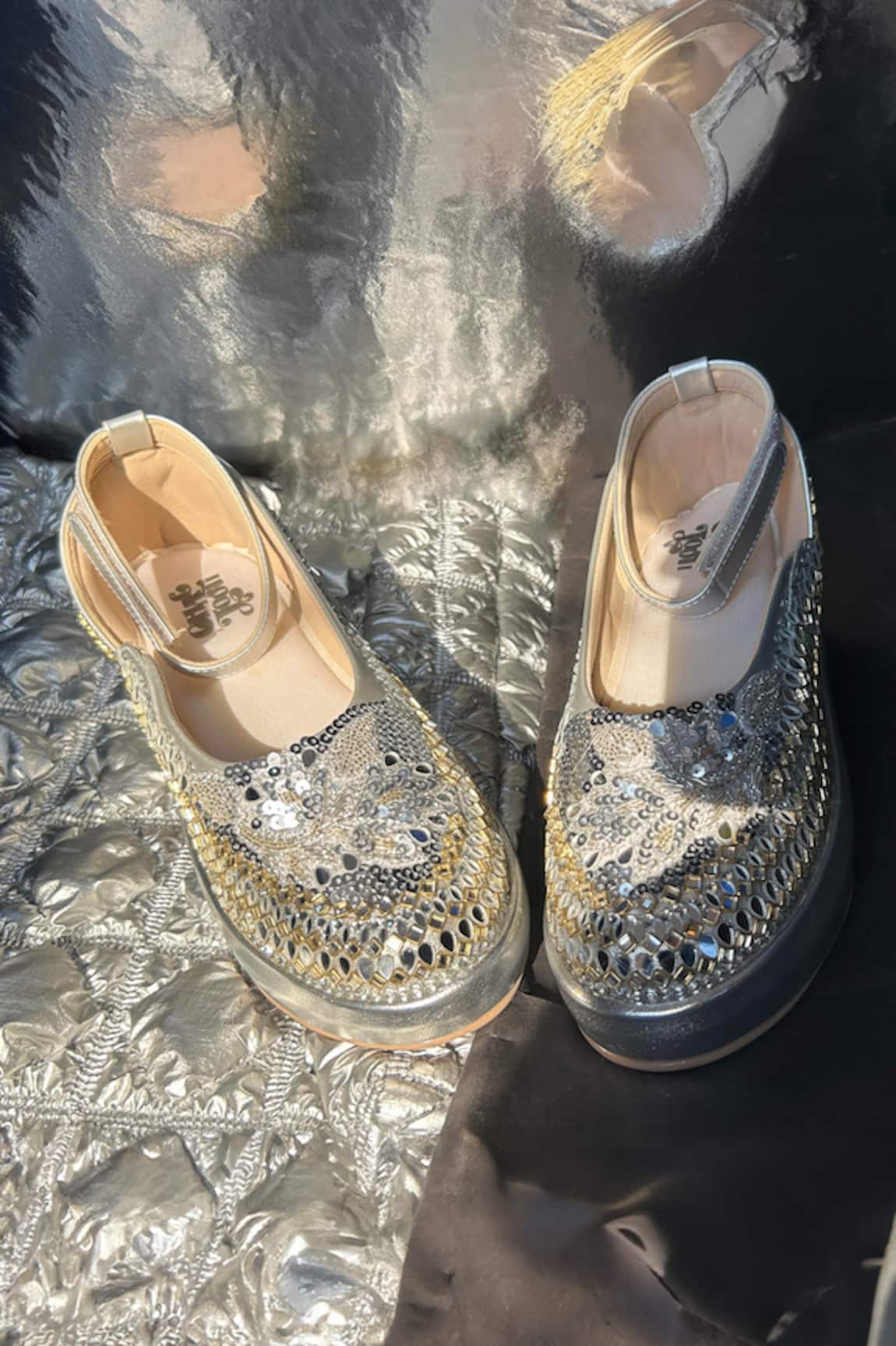 Chal Jooti Aaina Mahal Designer Wedding Sneakers 