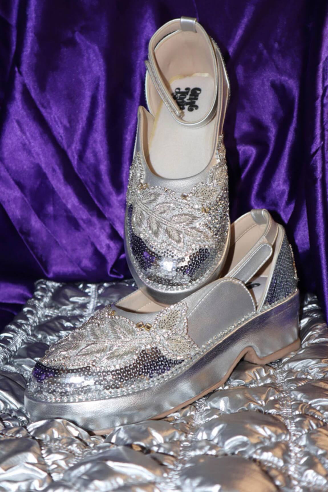 Chal Jooti Starlit Shimmer Wedding Sneakers 