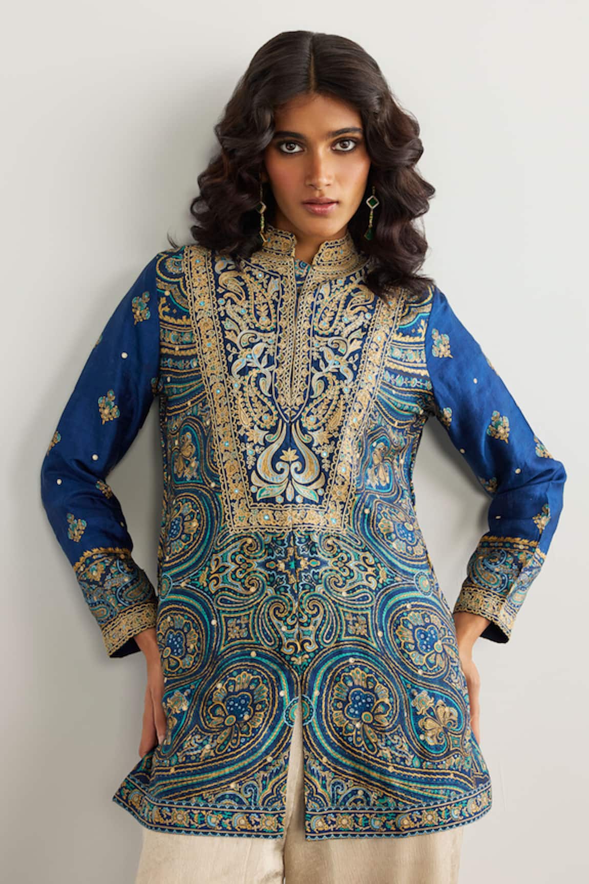 RI.Ritu Kumar Brocade Jamawar Kurta 