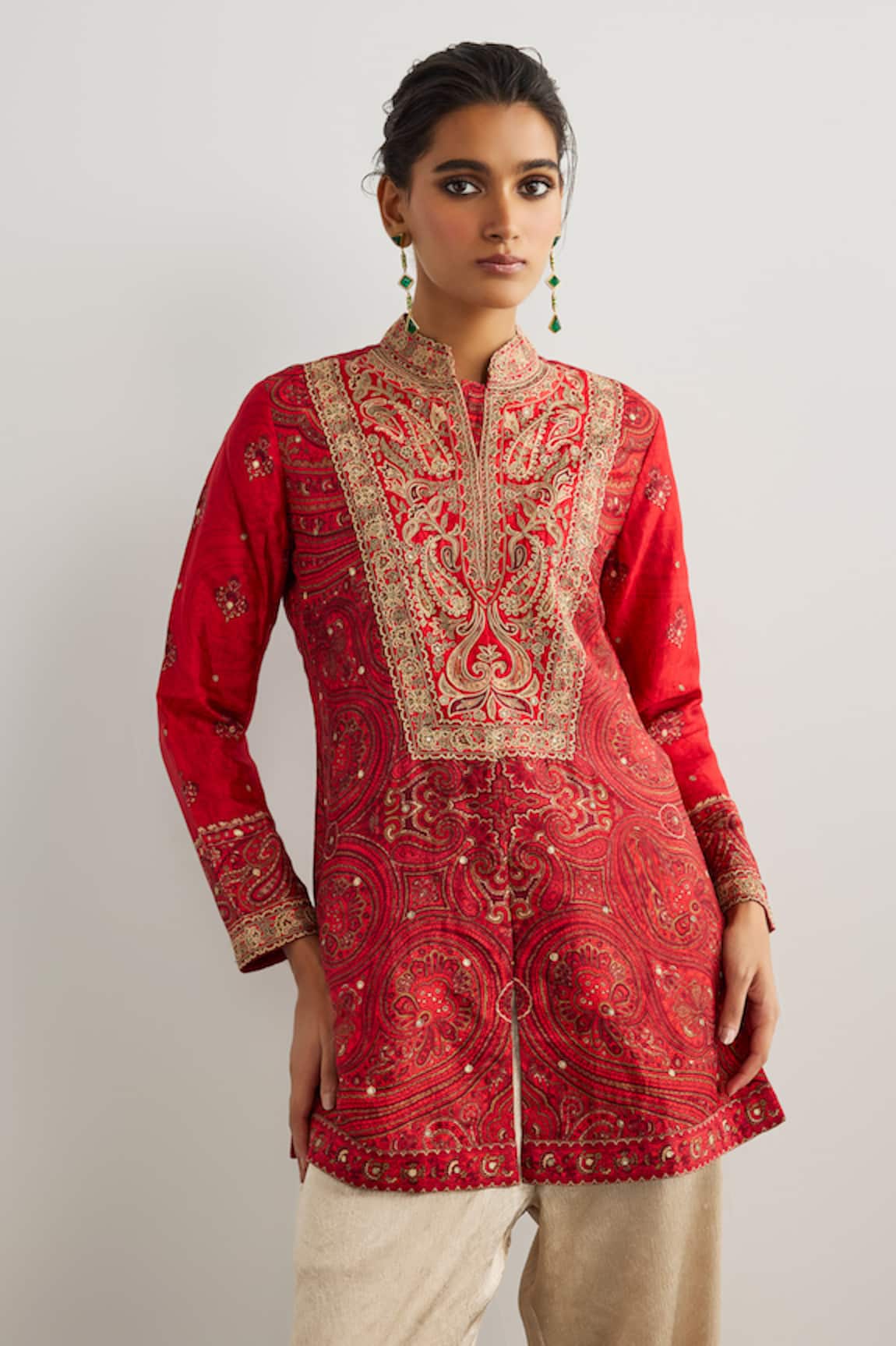 RI.Ritu Kumar Brocade Jamawar Kurta 