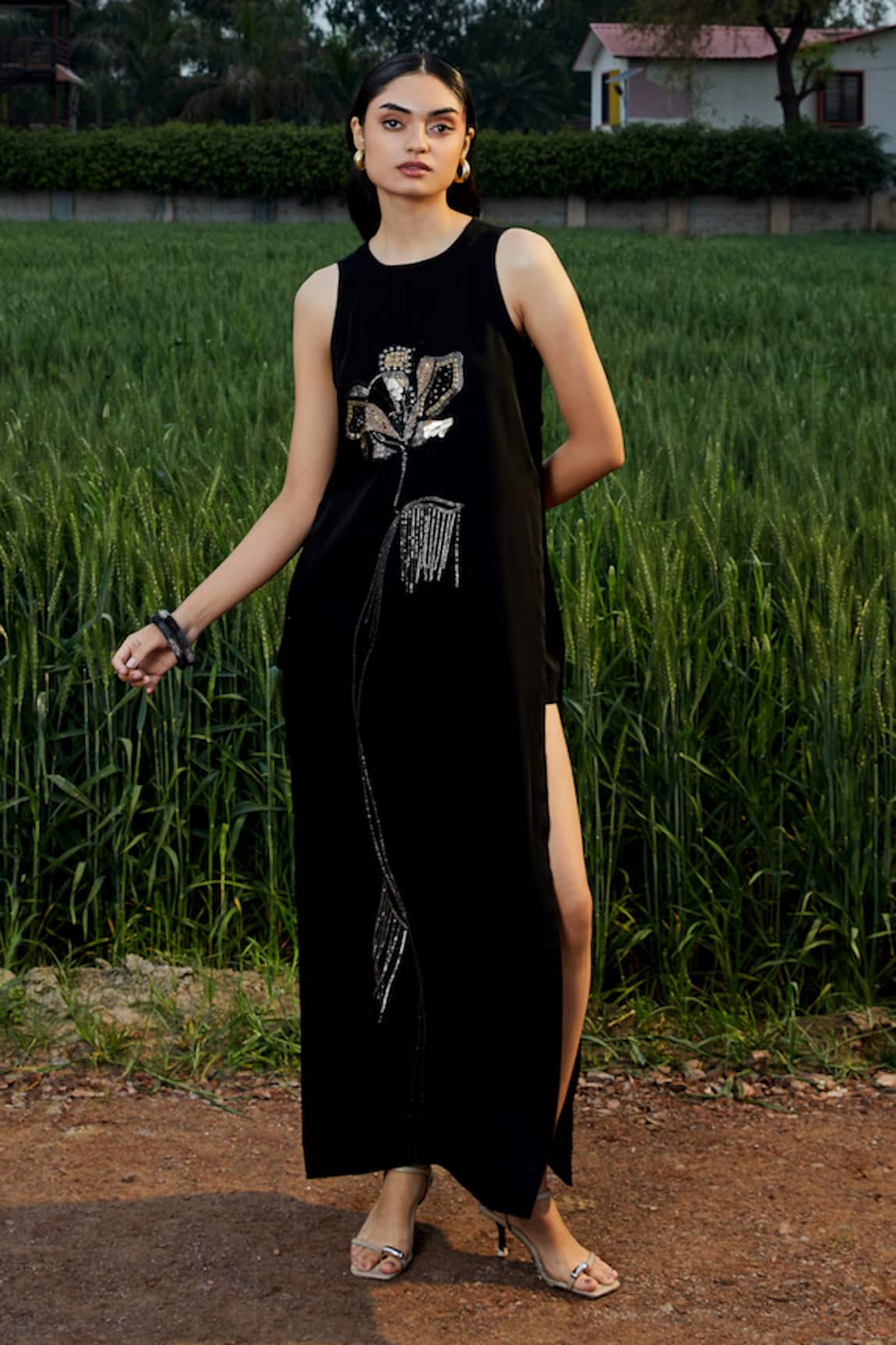 She'll Black Japanese Twill Designer Set 