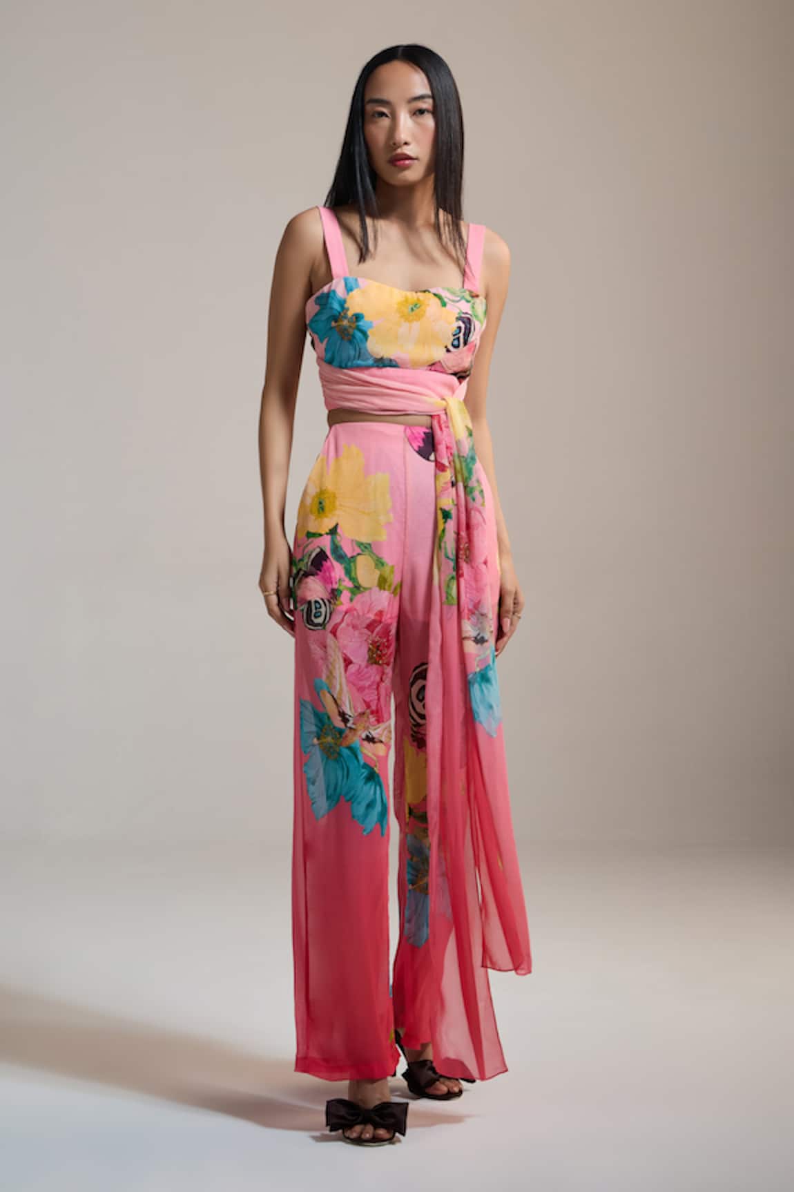 THE IASO Tropical Bloom Bustier 