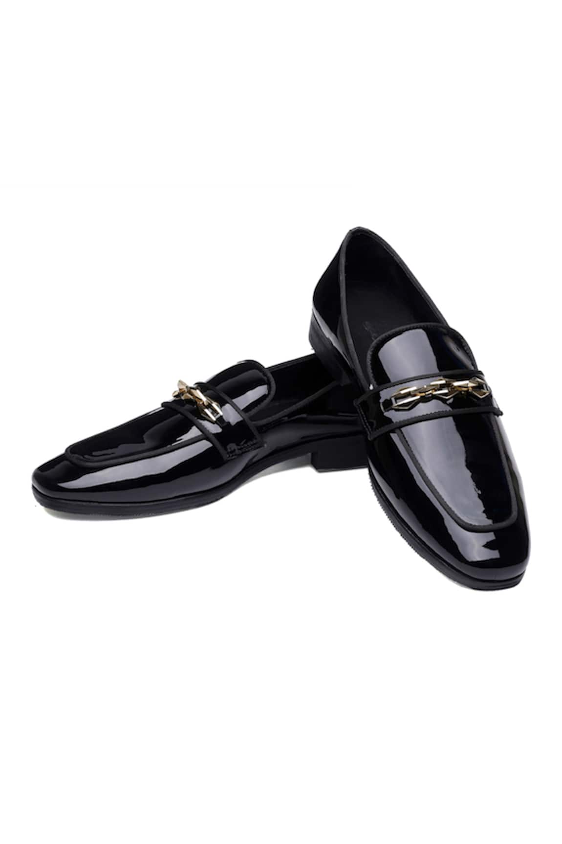 Shutiq Designer Patent Leather Shoes 