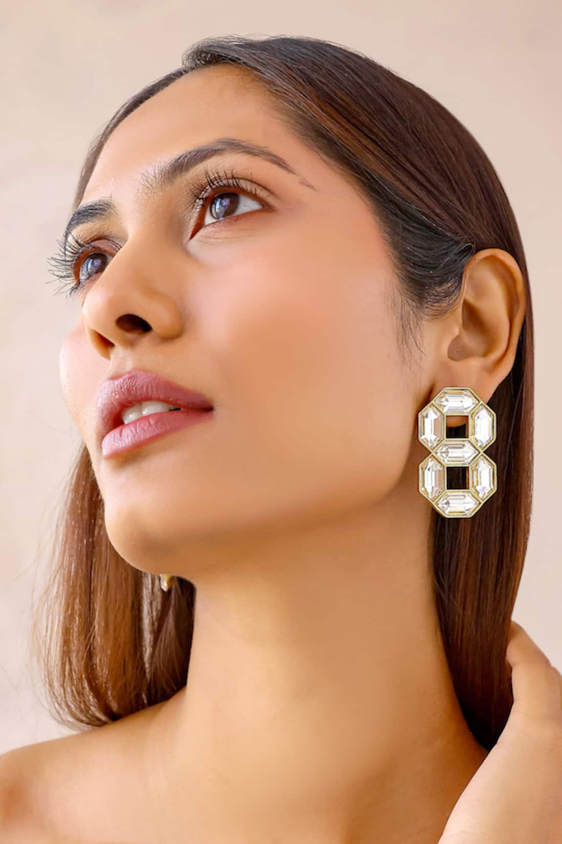 Bblingg Cavana Double Studs with Swarovski Crystals 