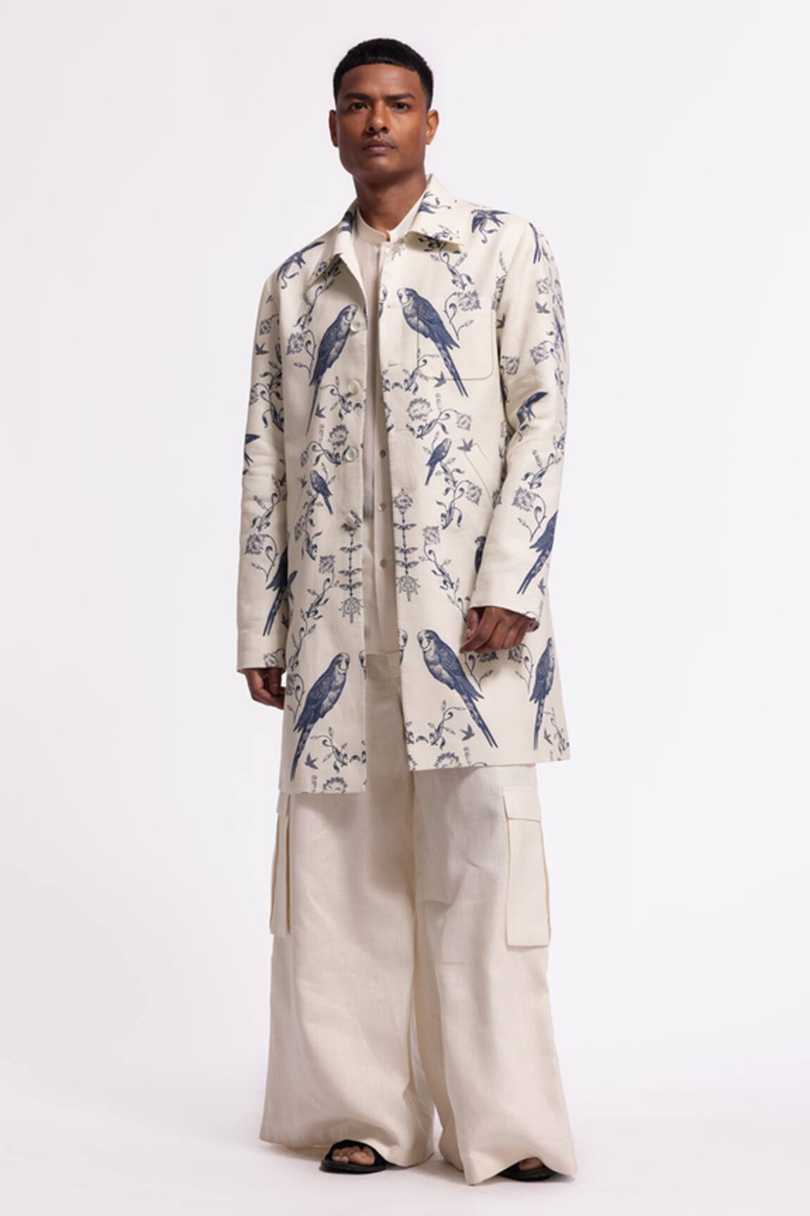 Balance By Rohit Bal Ivory Designer Jacket  