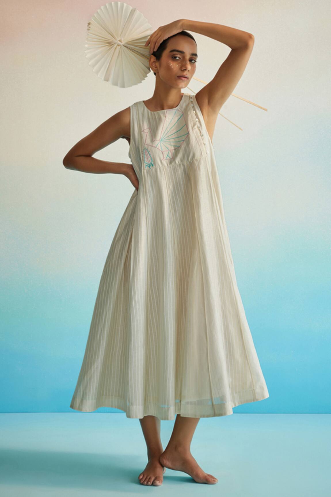 Ahmev Utsuroi Halter Dress 