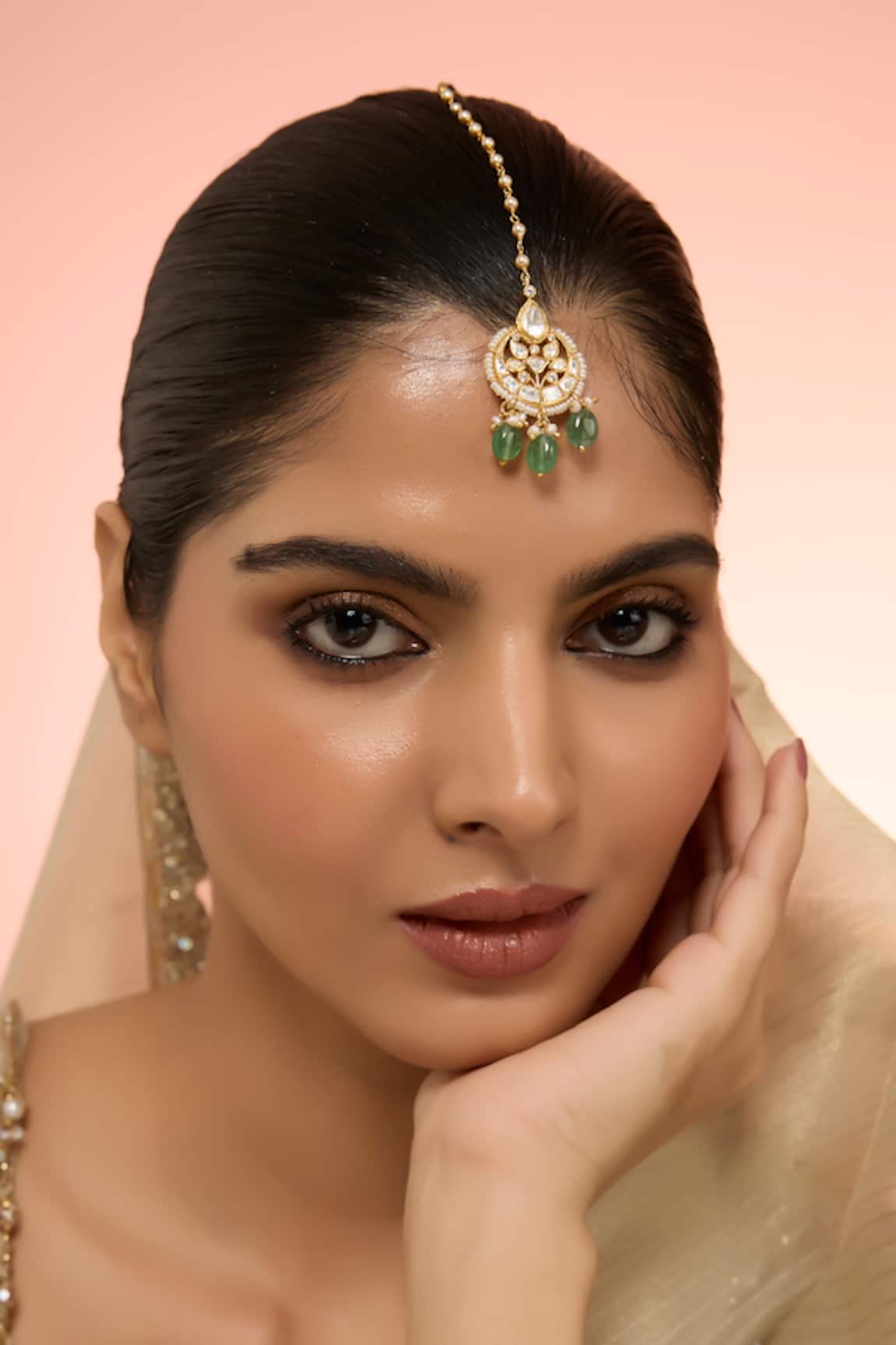 Karisa Designs Kuti Moissanite Maangtikka 