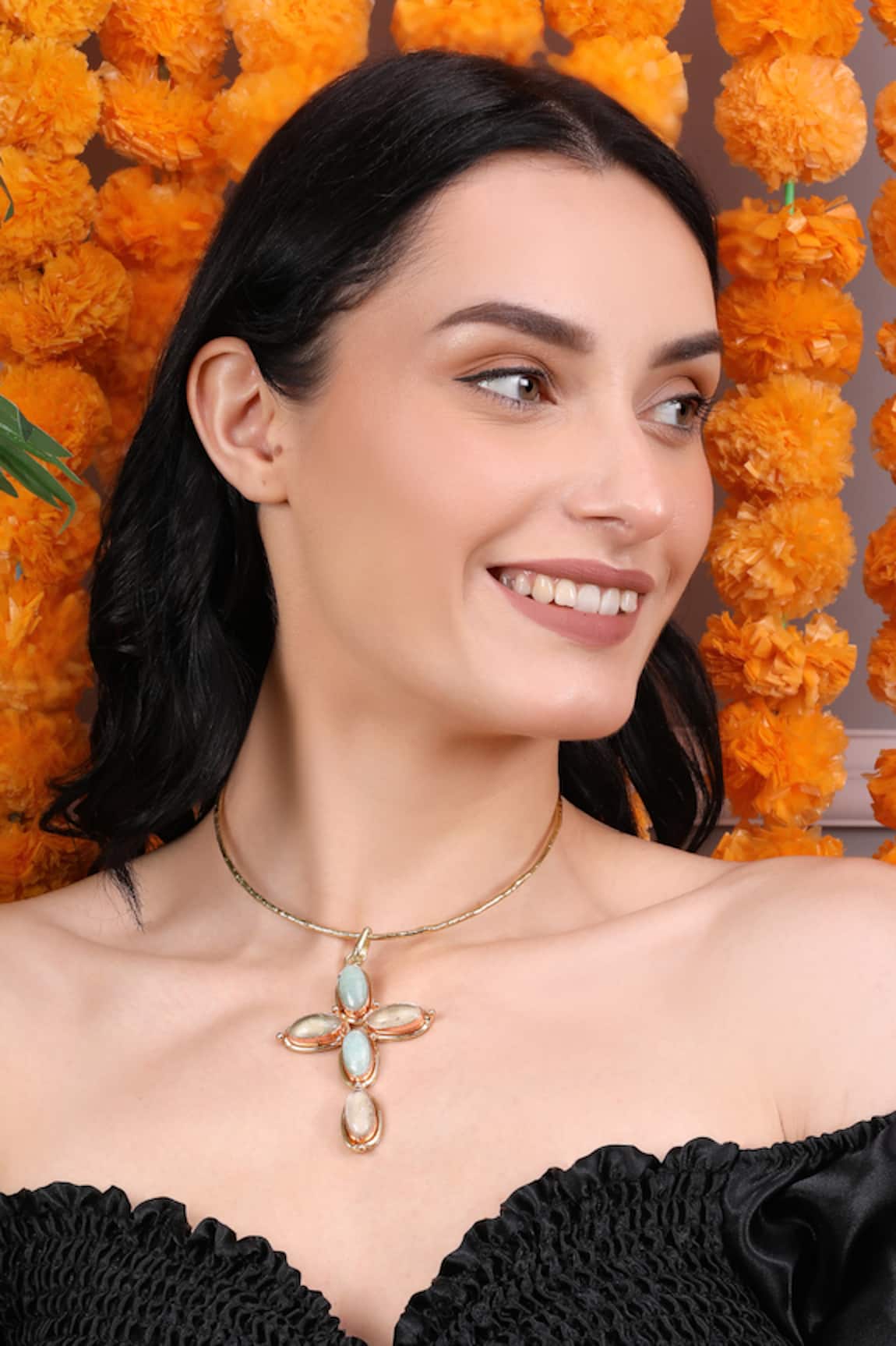 Queens Jewels Helen Cross Pendant 