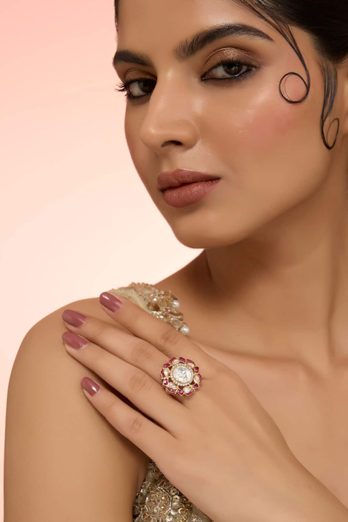 Karisa Designs Kira Moissanite Ring 