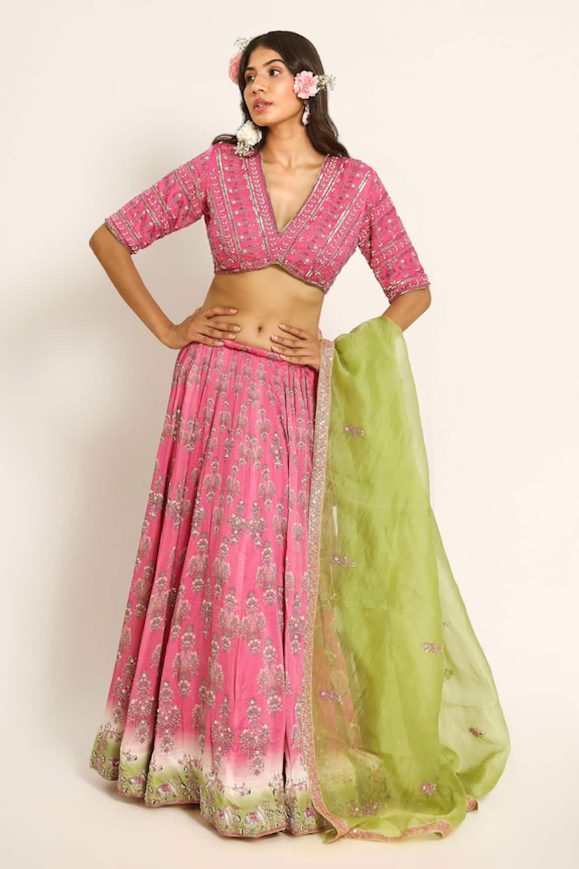 Ruar India Nandi Lehenga Set 